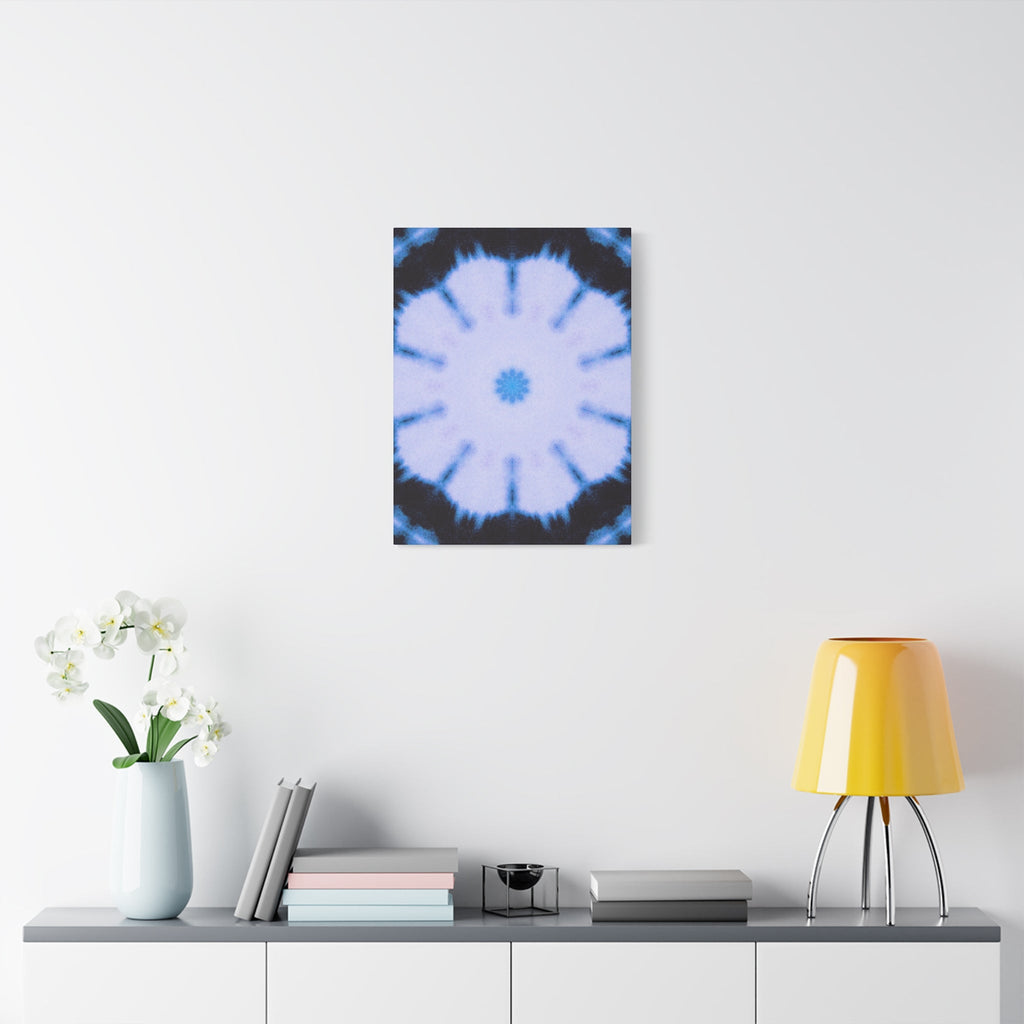"SNWFLK" Cymatic Canvas Art Print - Stretched Matte 1.25"