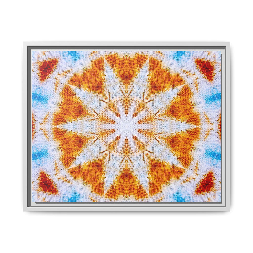 "SOL" Cymatic Framed Matte Canvas