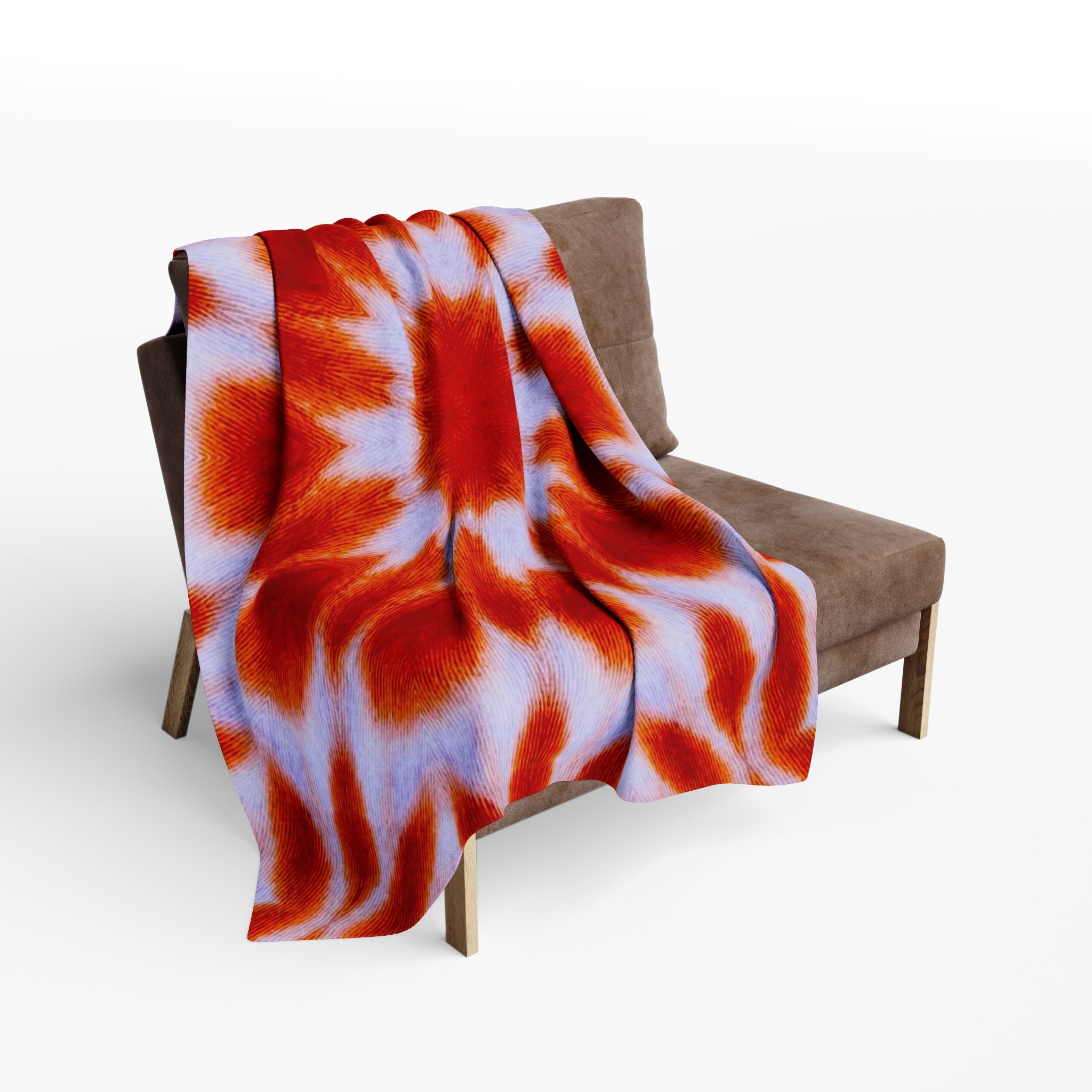 “SACRAL” Cymatic Arctic Fleece Blanket