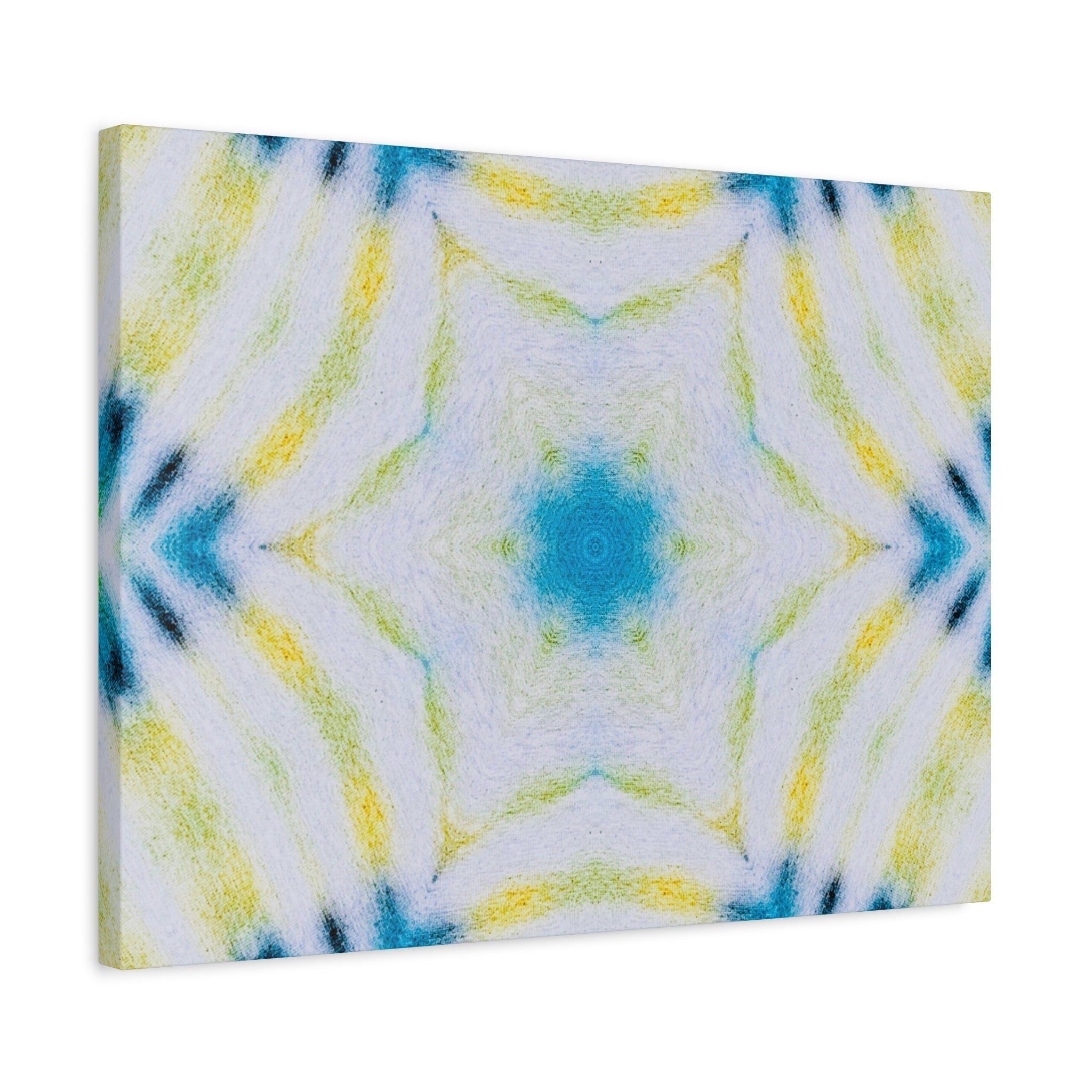 "CYMANTIQUE" Cymatic Canvas Art Print - Stretched Matte 1.25"