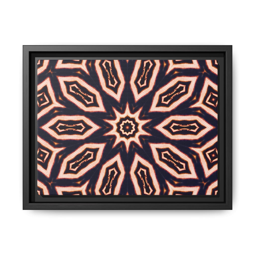 "E-CLPS" Cymatic Framed Matte Canvas