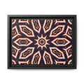 "E-CLPS" Cymatic Framed Matte Canvas