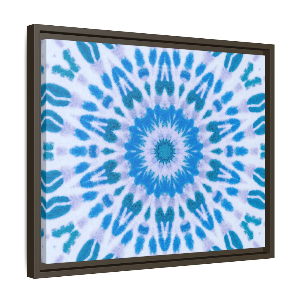 "E-VEIL I" Cymatic Framed Matte Canvas