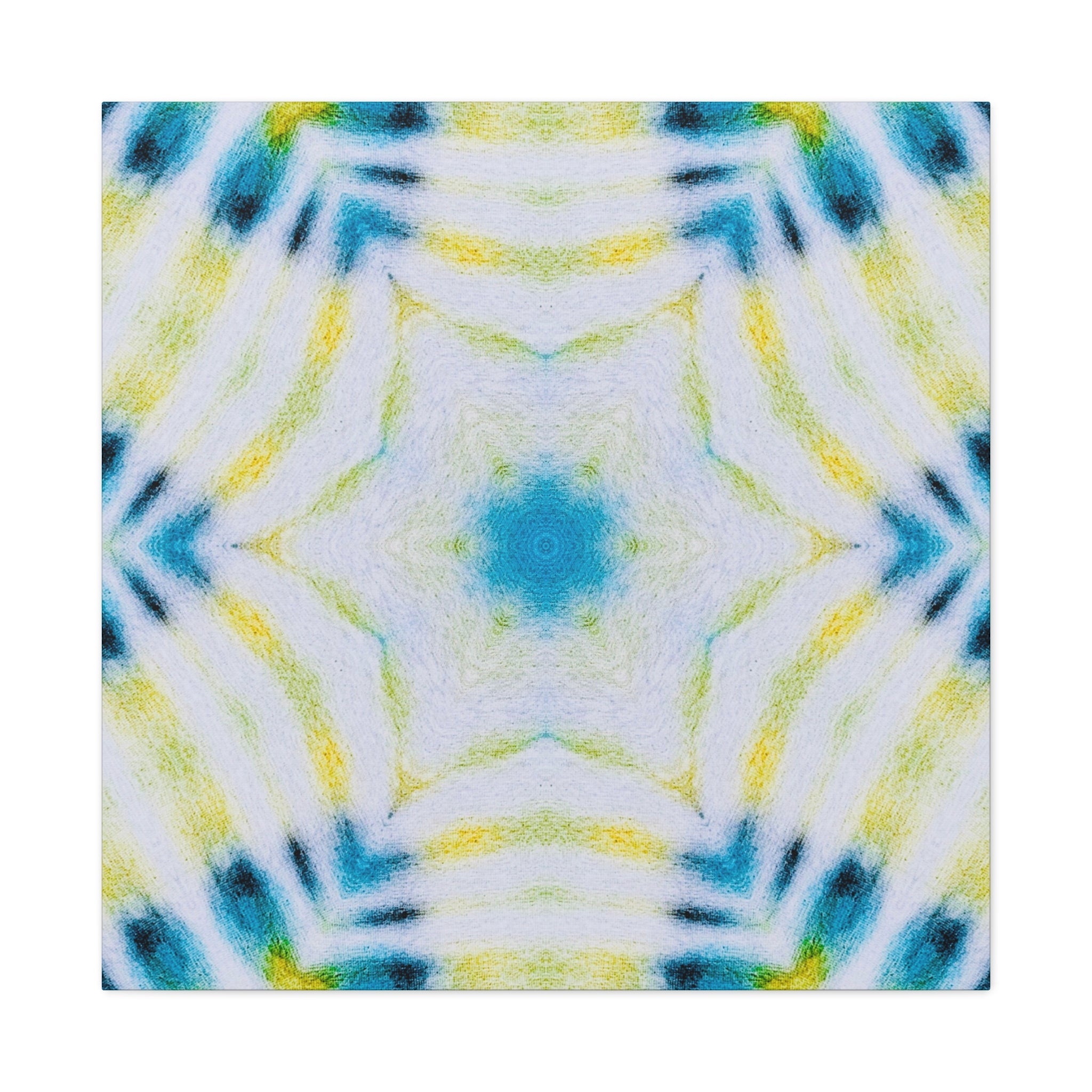 "CYMANTIQUE" Cymatic Canvas Art Print - Stretched Matte 1.25"