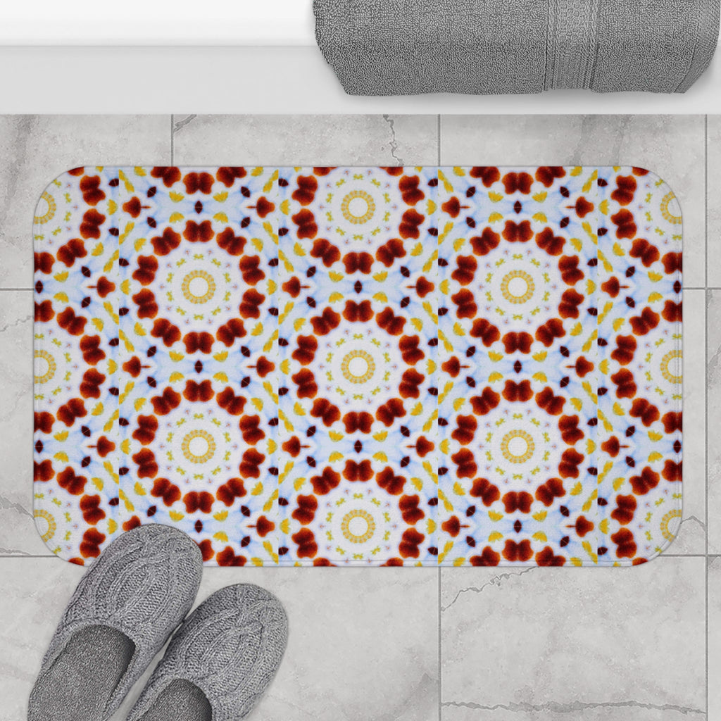 "MOSAIC" Cymatic Print Bath Mat