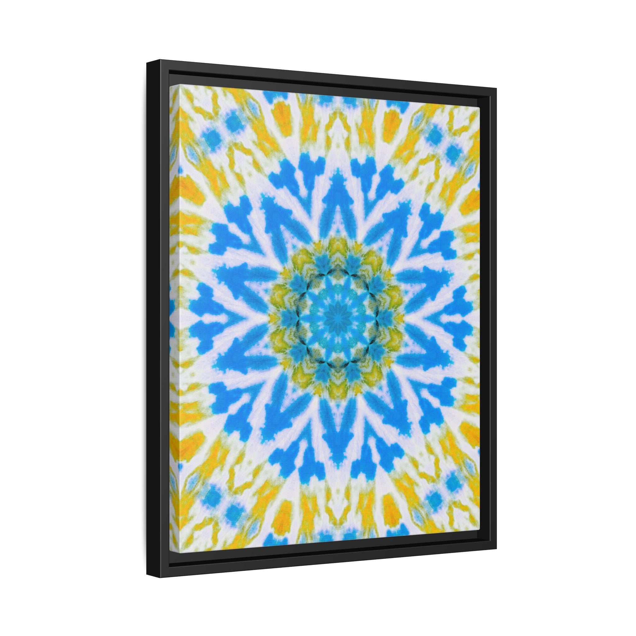 "GETA" Cymatic Framed Matte Canvas