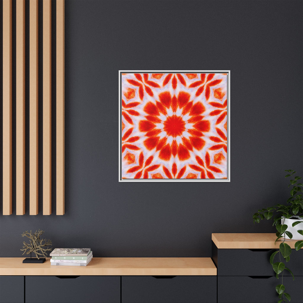 "SACRAL" Cymatic Framed Matte Canvas