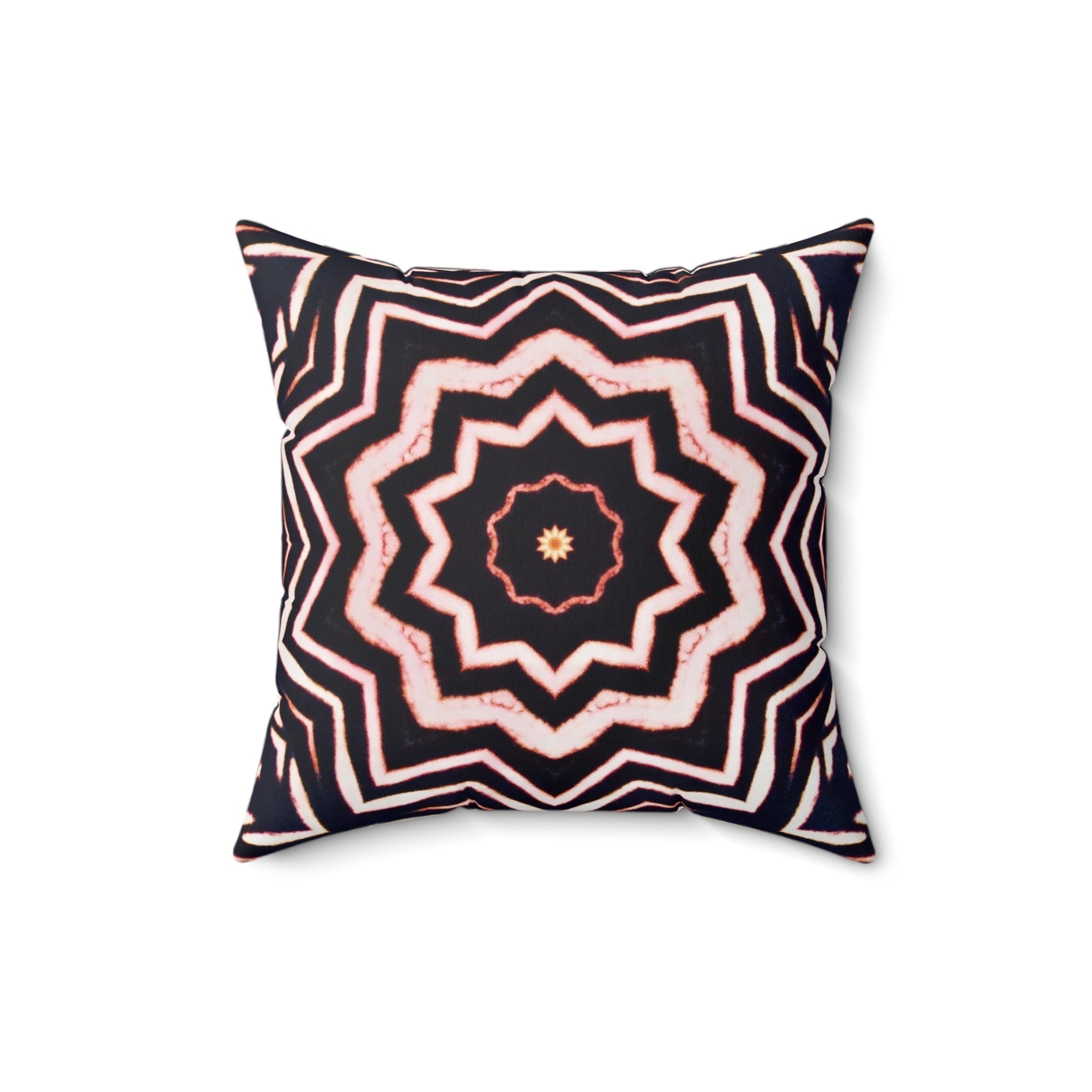 "A-BYSS" Cymatic Print Square Cushion