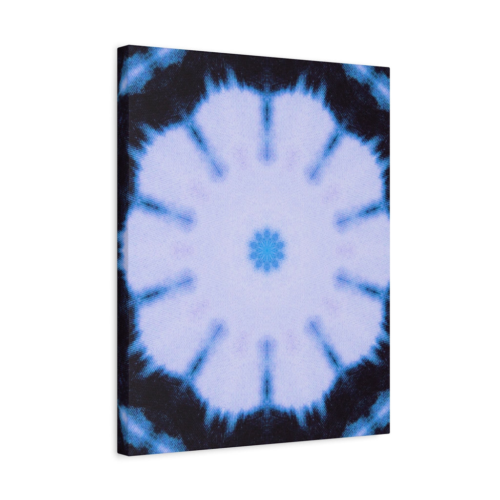 "SNWFLK" Cymatic Canvas Art Print - Stretched Matte 1.25"