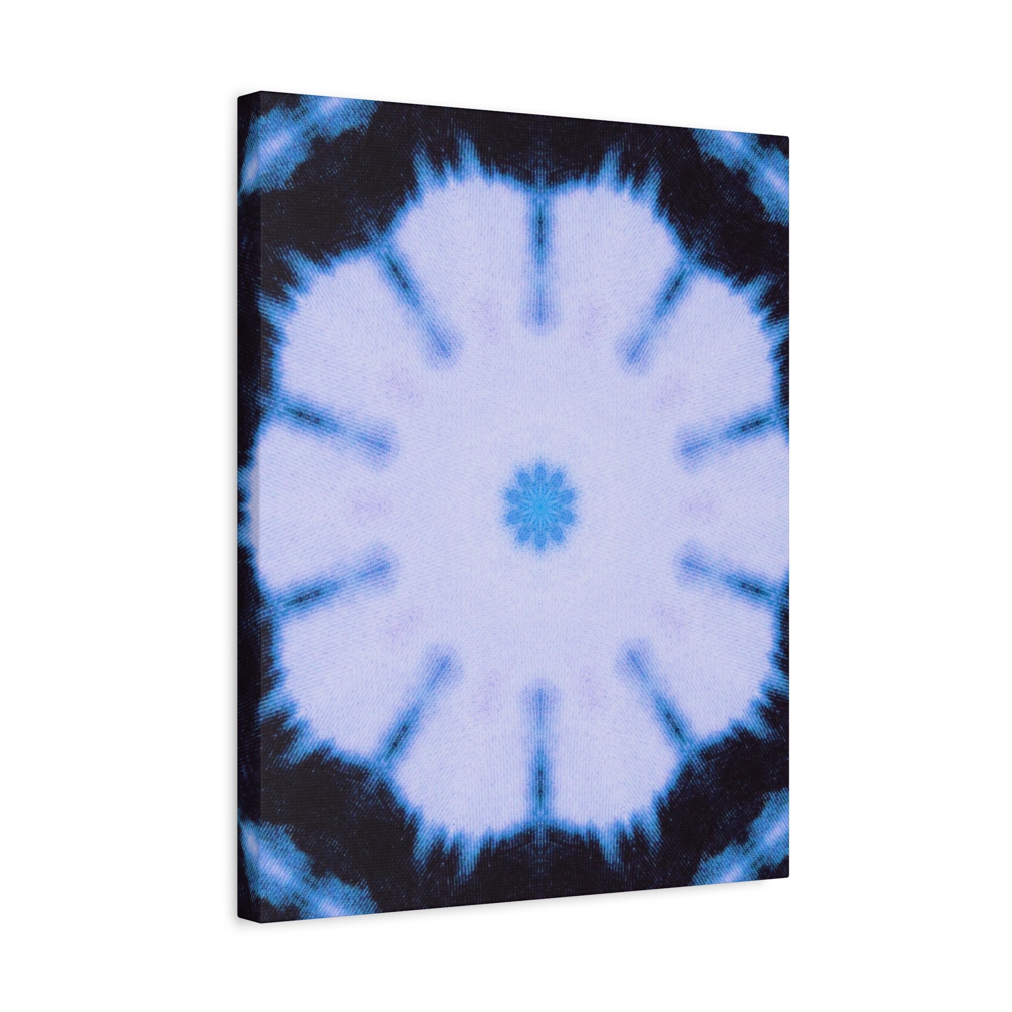 "SNWFLK" Cymatic Canvas Art Print - Stretched Matte 1.25"