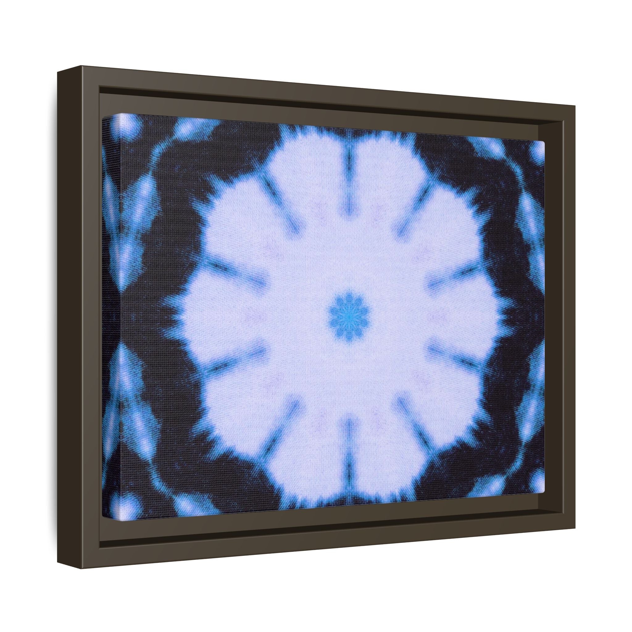 "SNWFLK" Cymatic Framed Matte Canvas