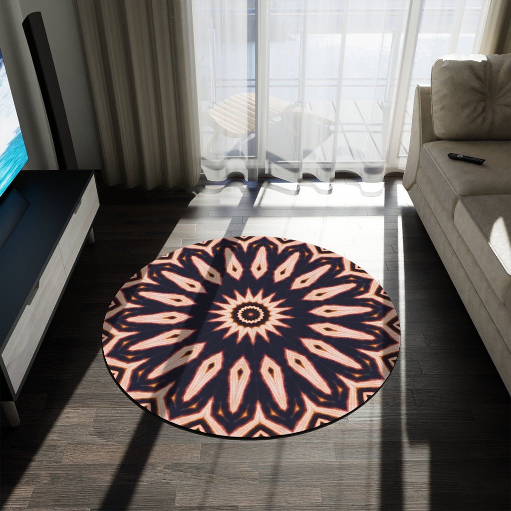 “E-CLPS-2” Cymatic Round Rug