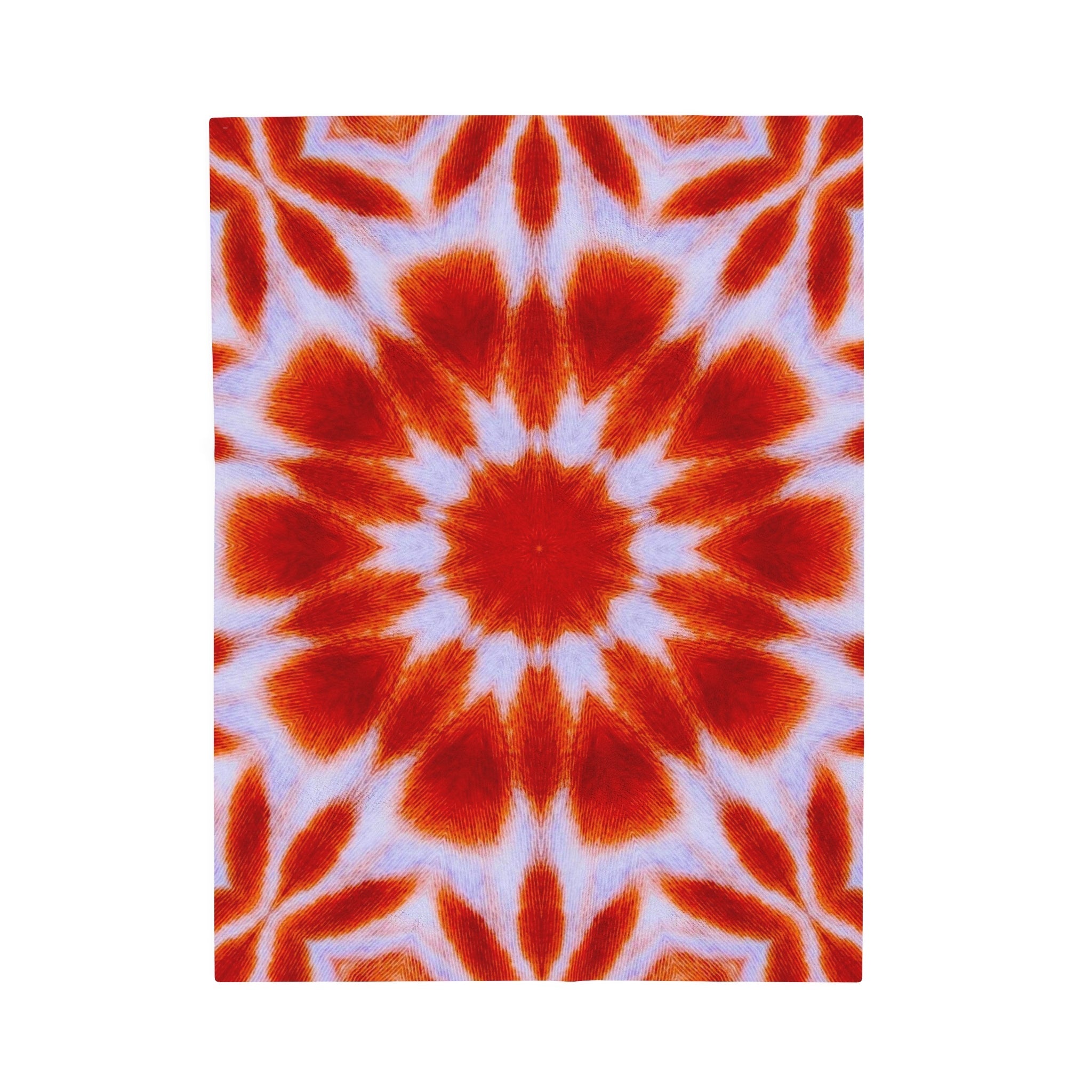 “SACRAL” Cymatic Velveteen Plush Blanket