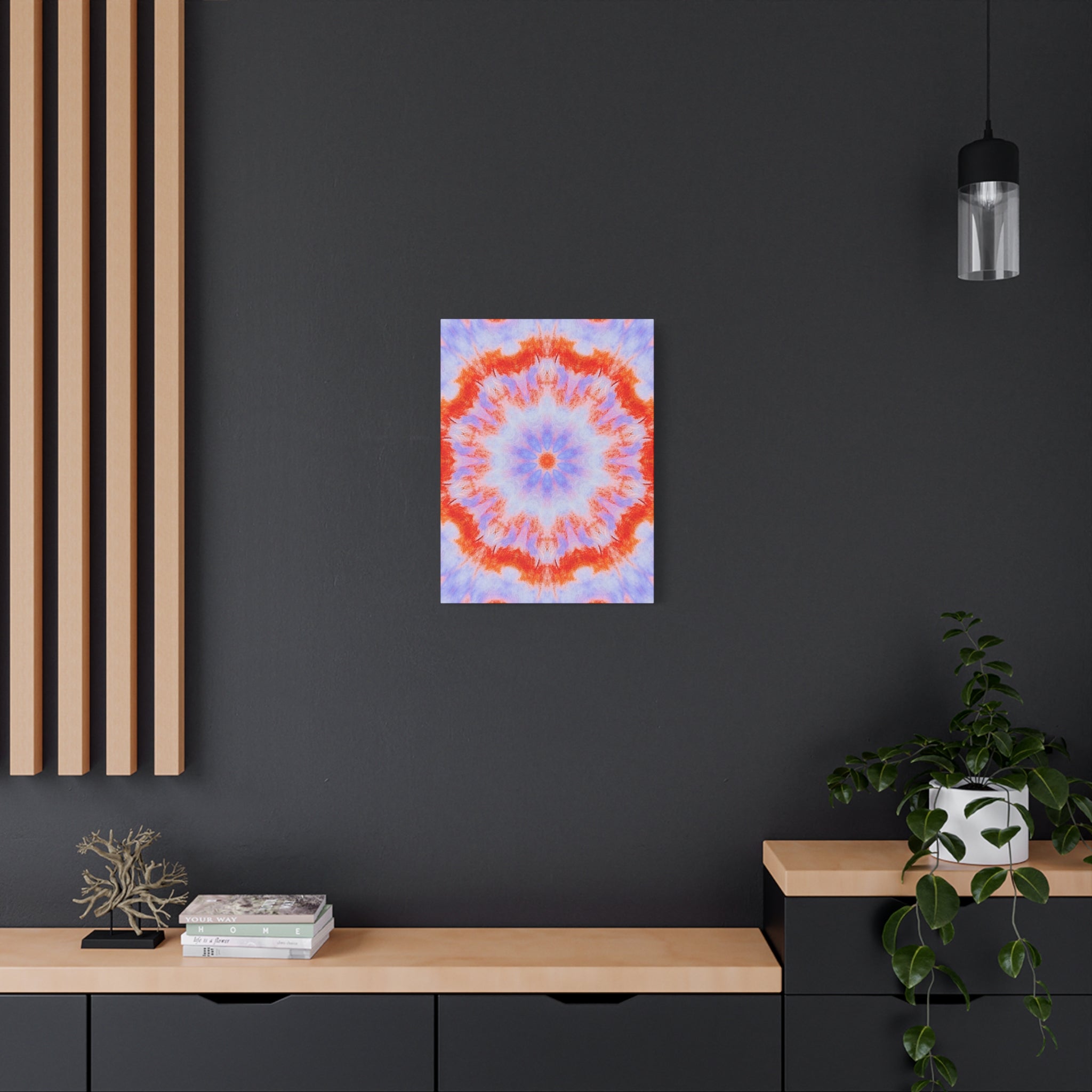 "NEBU" Cymatic Canvas Art Print - Stretched Matte 1.25"