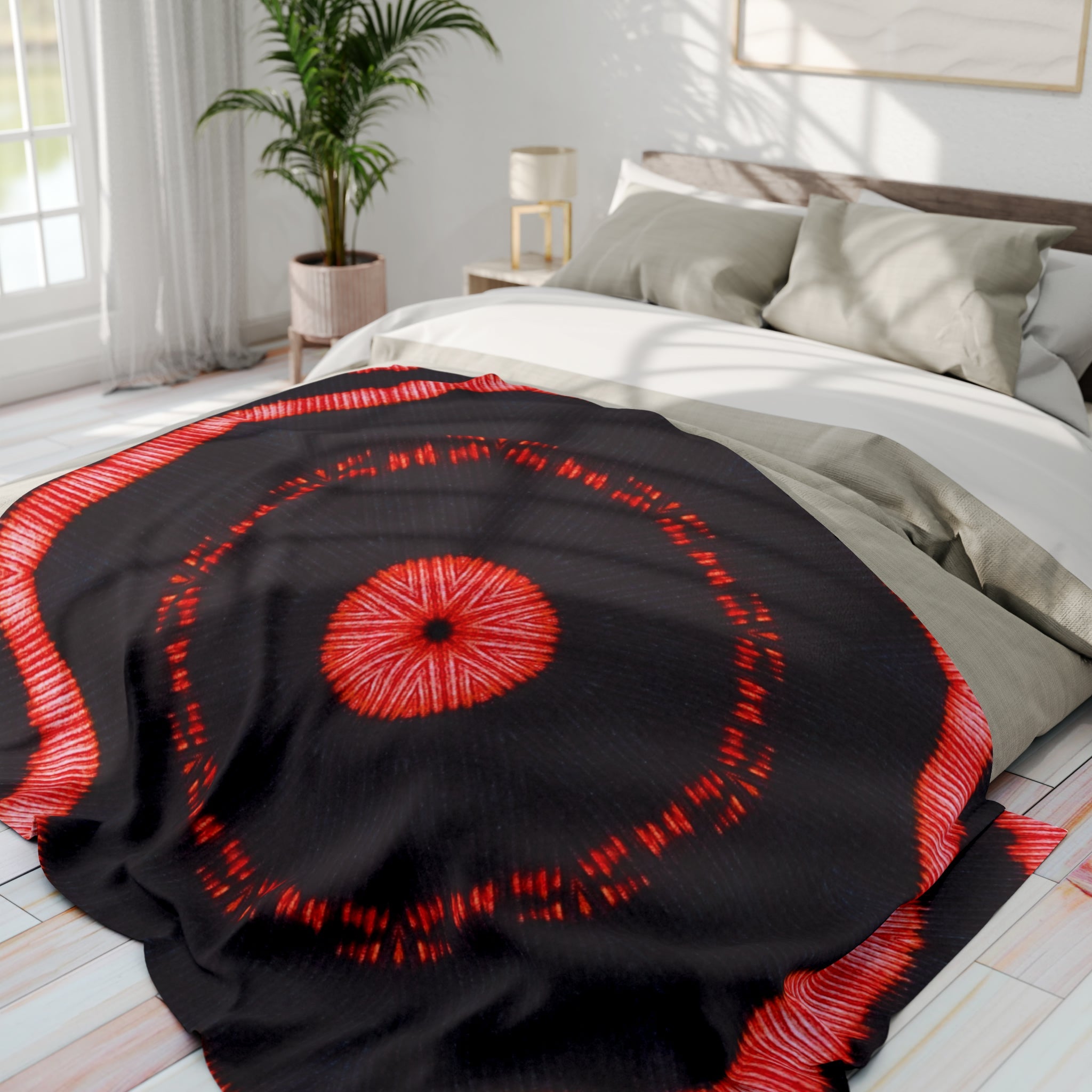 “396” Cymatic Arctic Fleece Blanket