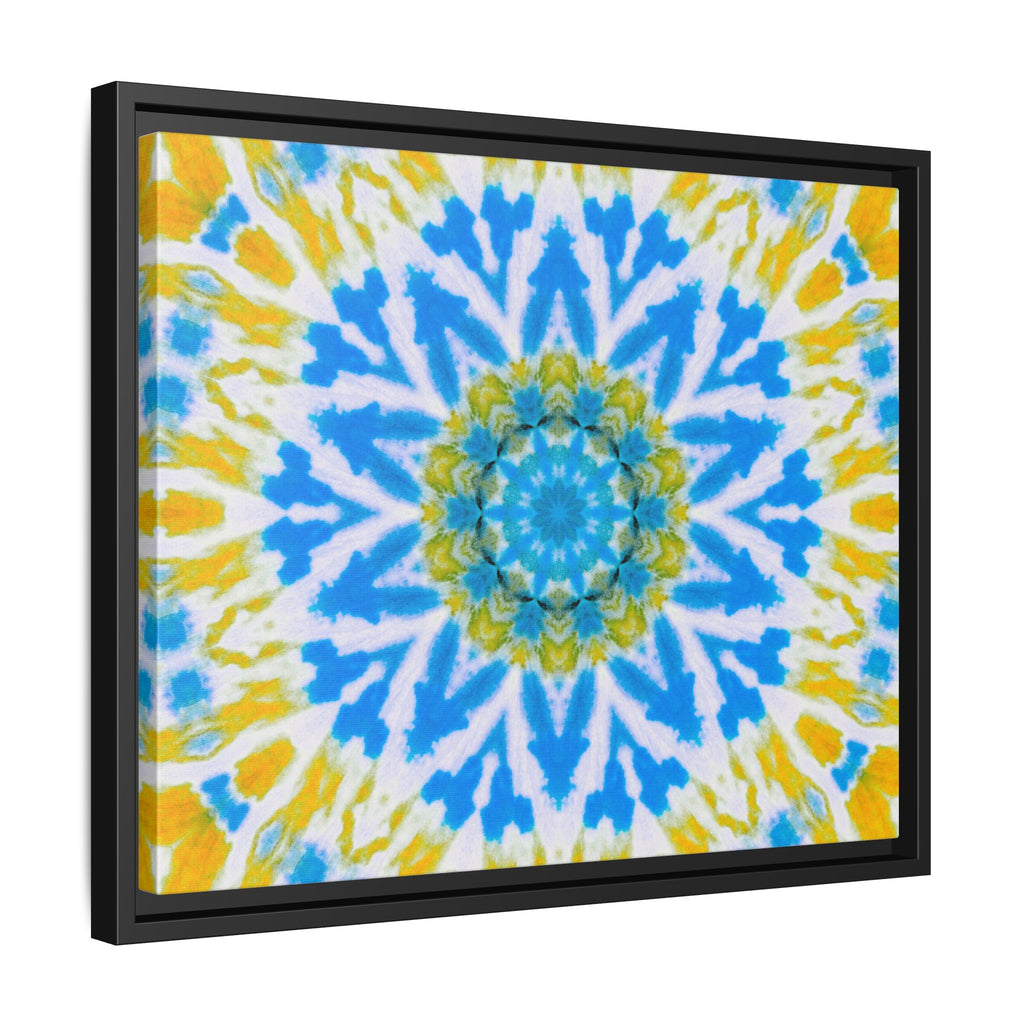 "GETA" Cymatic Framed Matte Canvas