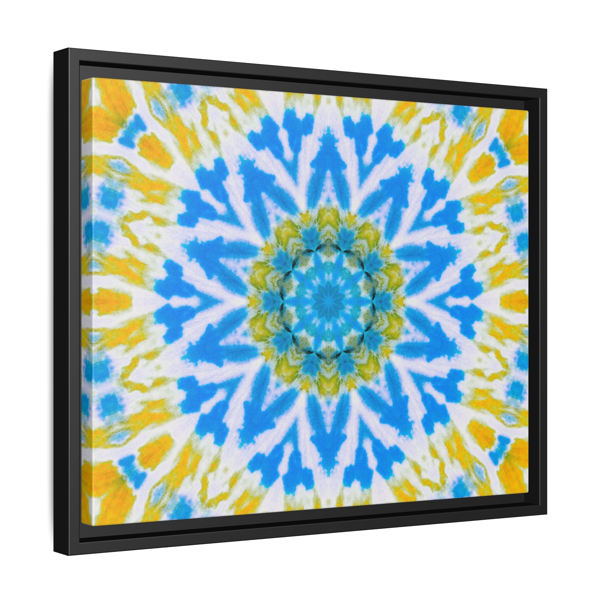 "GETA" Cymatic Framed Matte Canvas