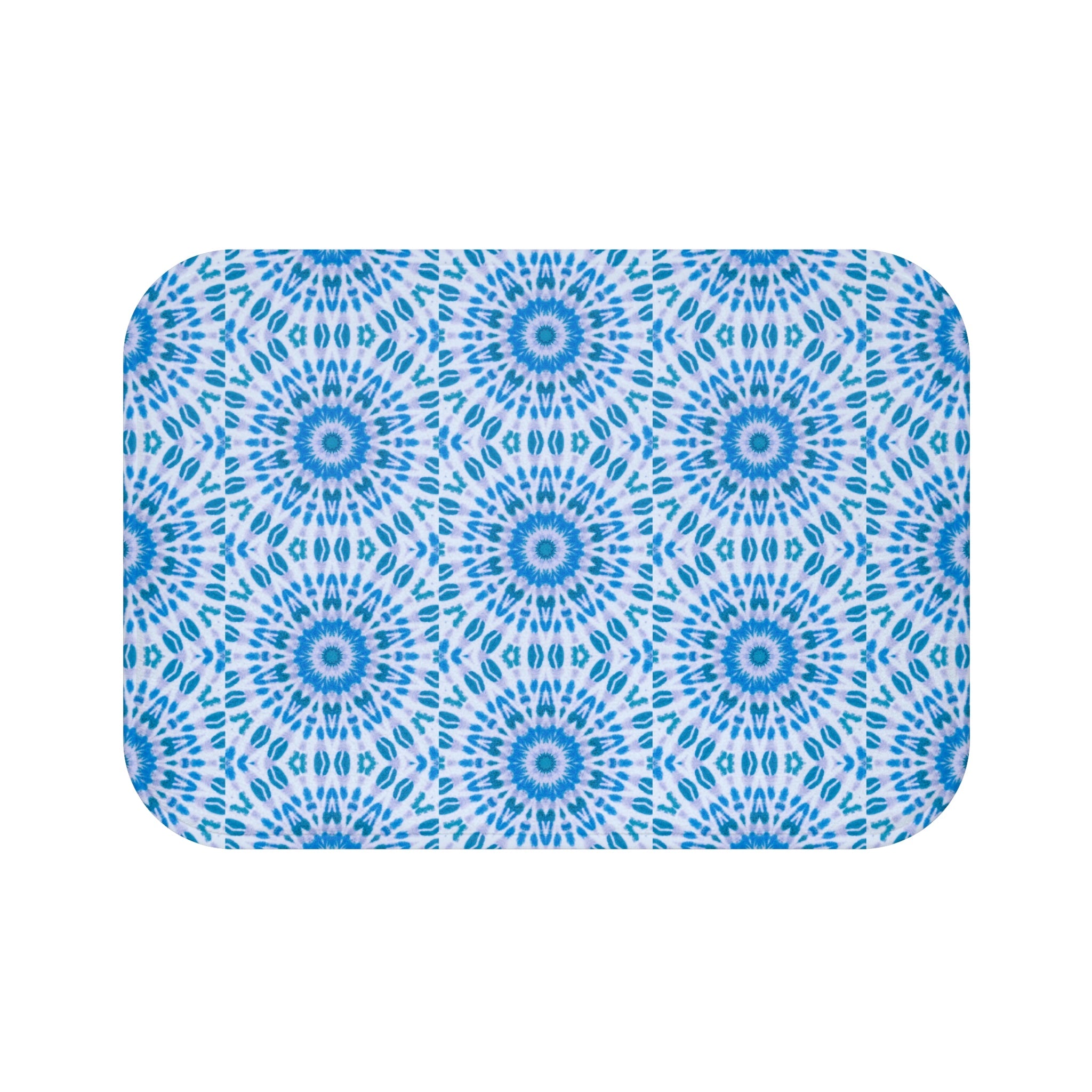 "E-VEIL I" Cymatic Print Bath Mat