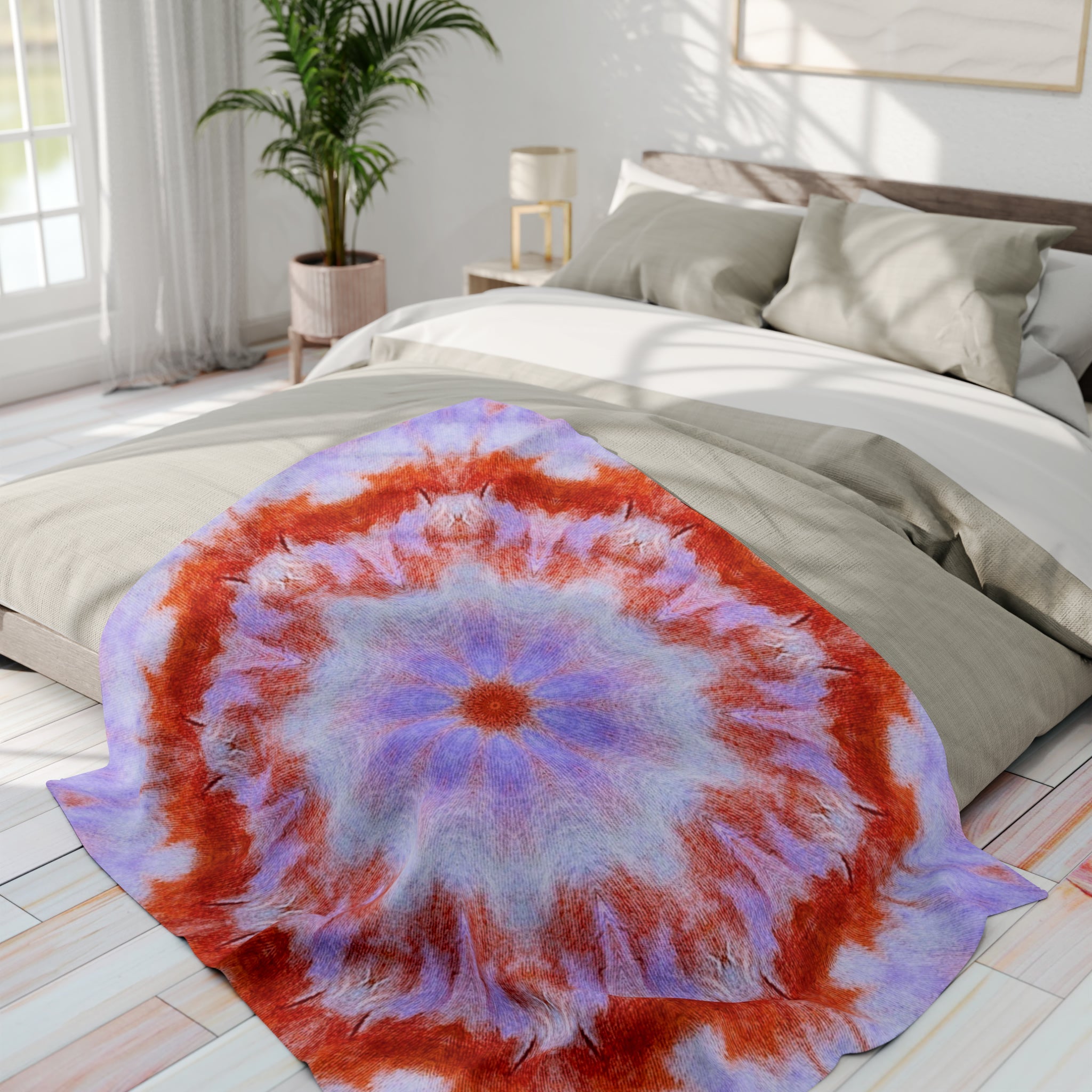 “NEBU” Cymatic Arctic Fleece Blanket