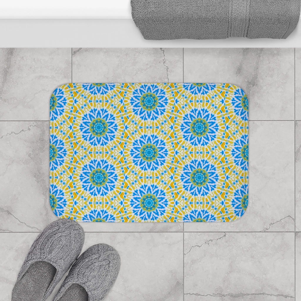 "GETA" Cymatic Print Bath Mat