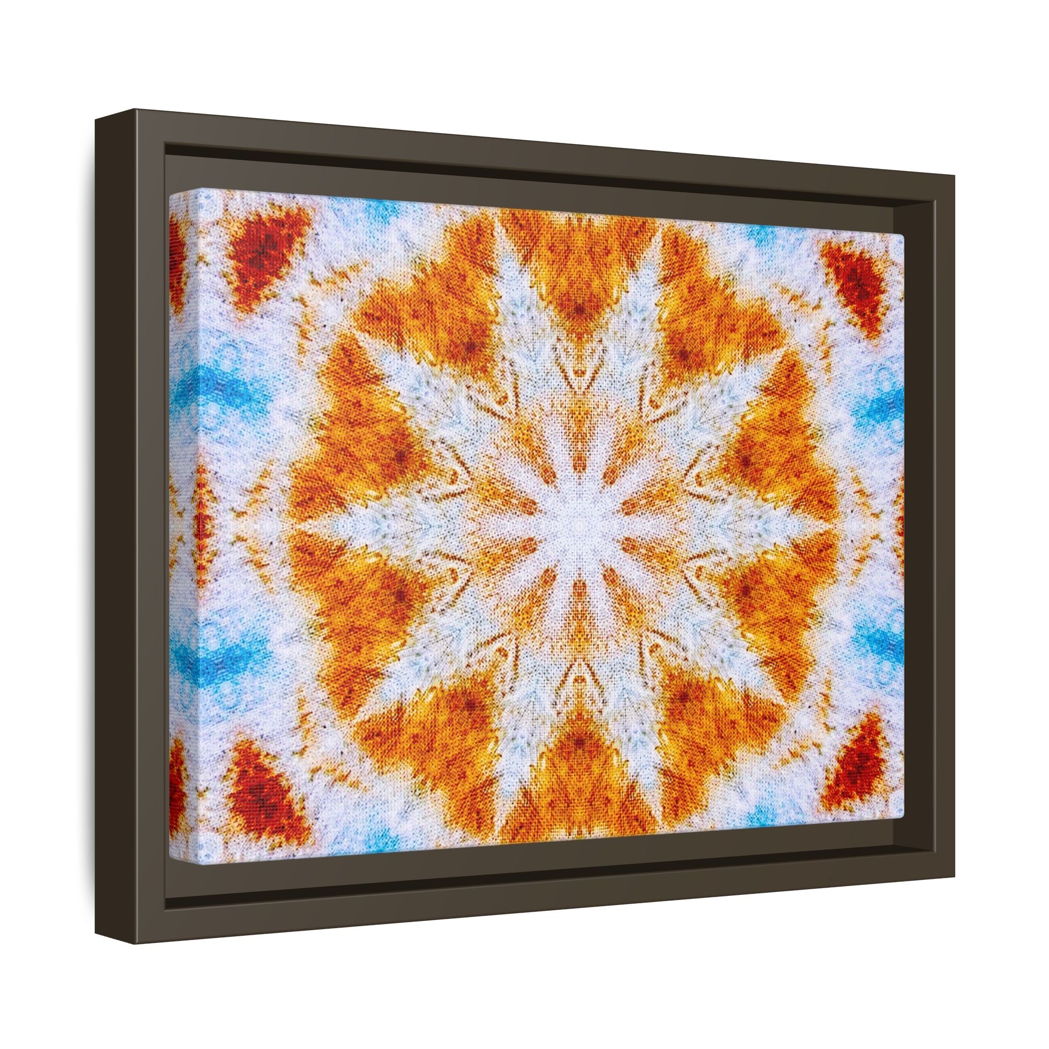 "SOL" Cymatic Framed Matte Canvas