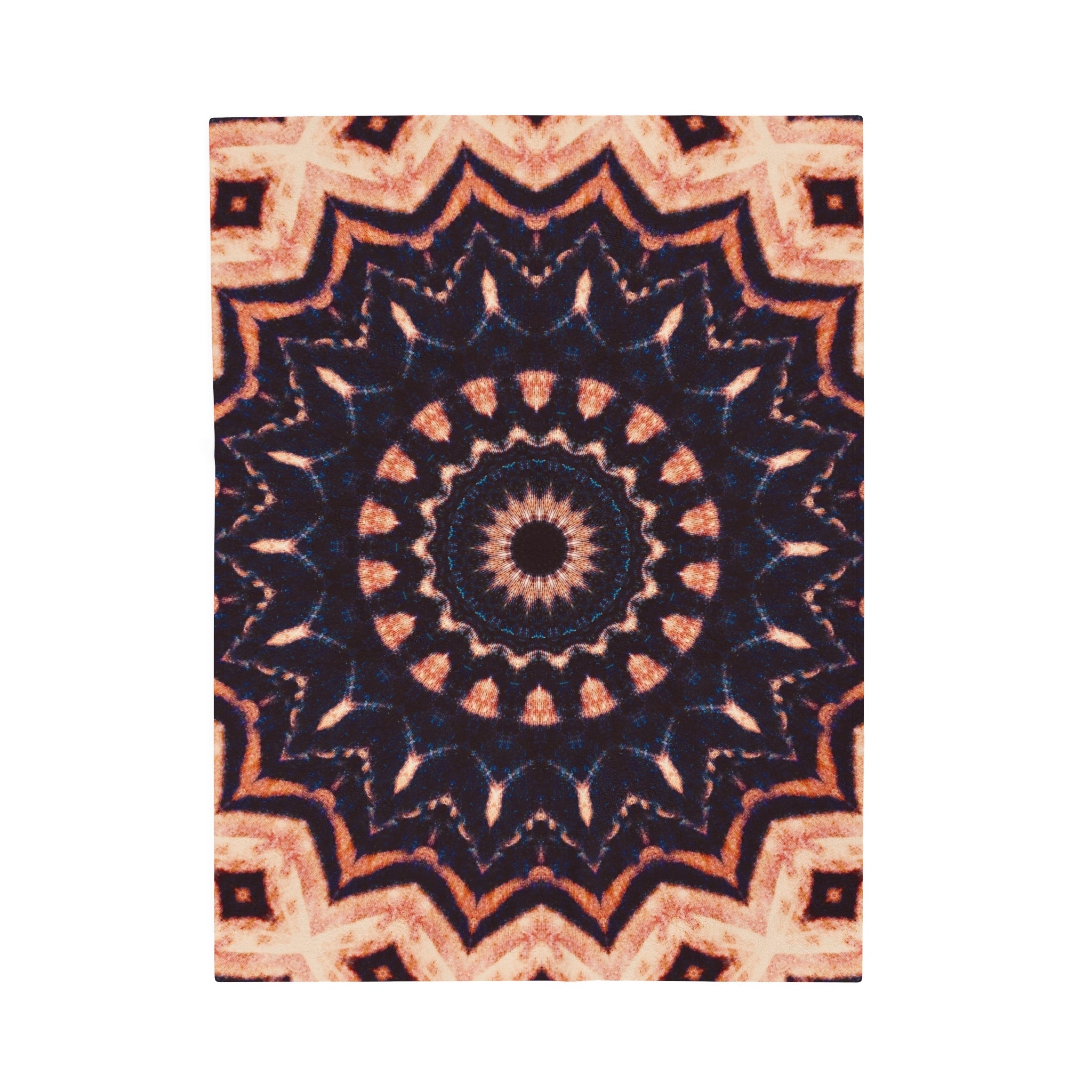 “TRIBAL” Cymatic Velveteen Plush Blanket