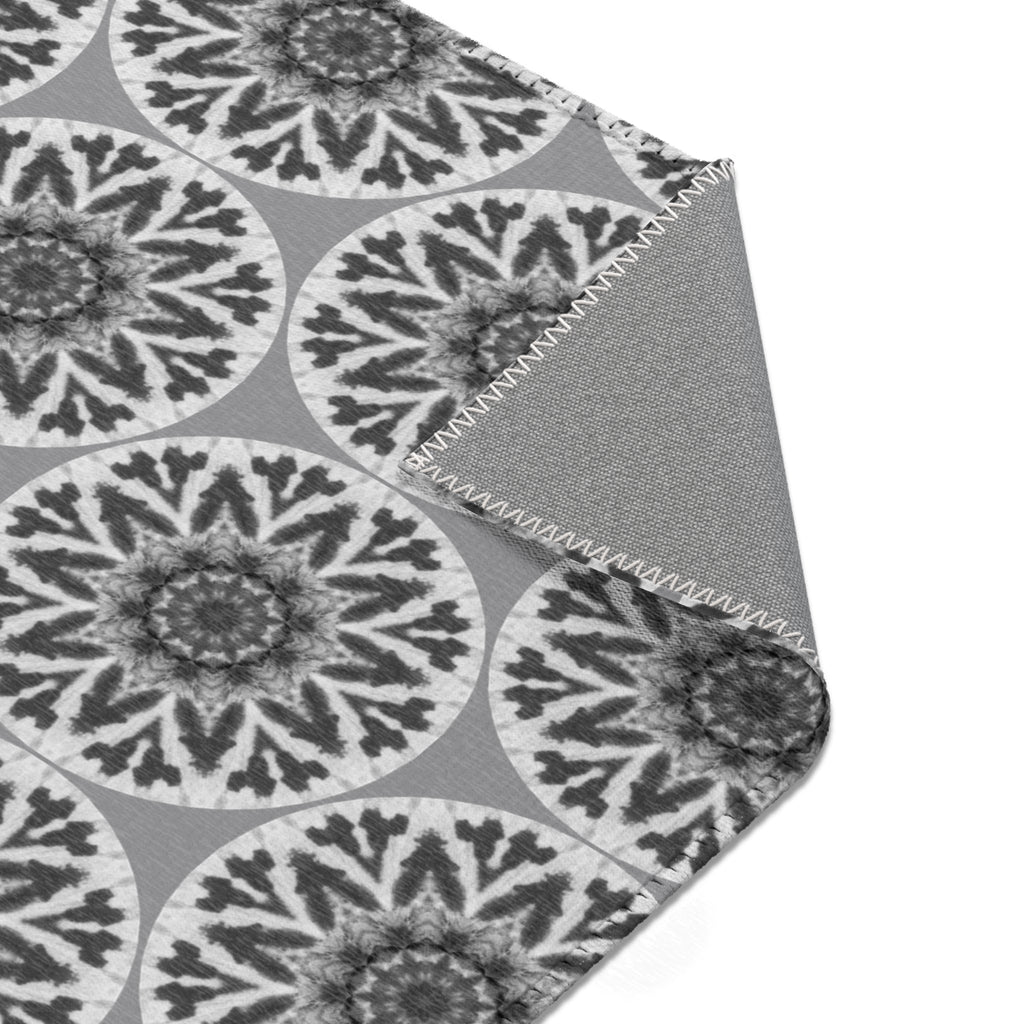 “GETA” Cymatic Area Rug (Grey) - Modern Home Decor