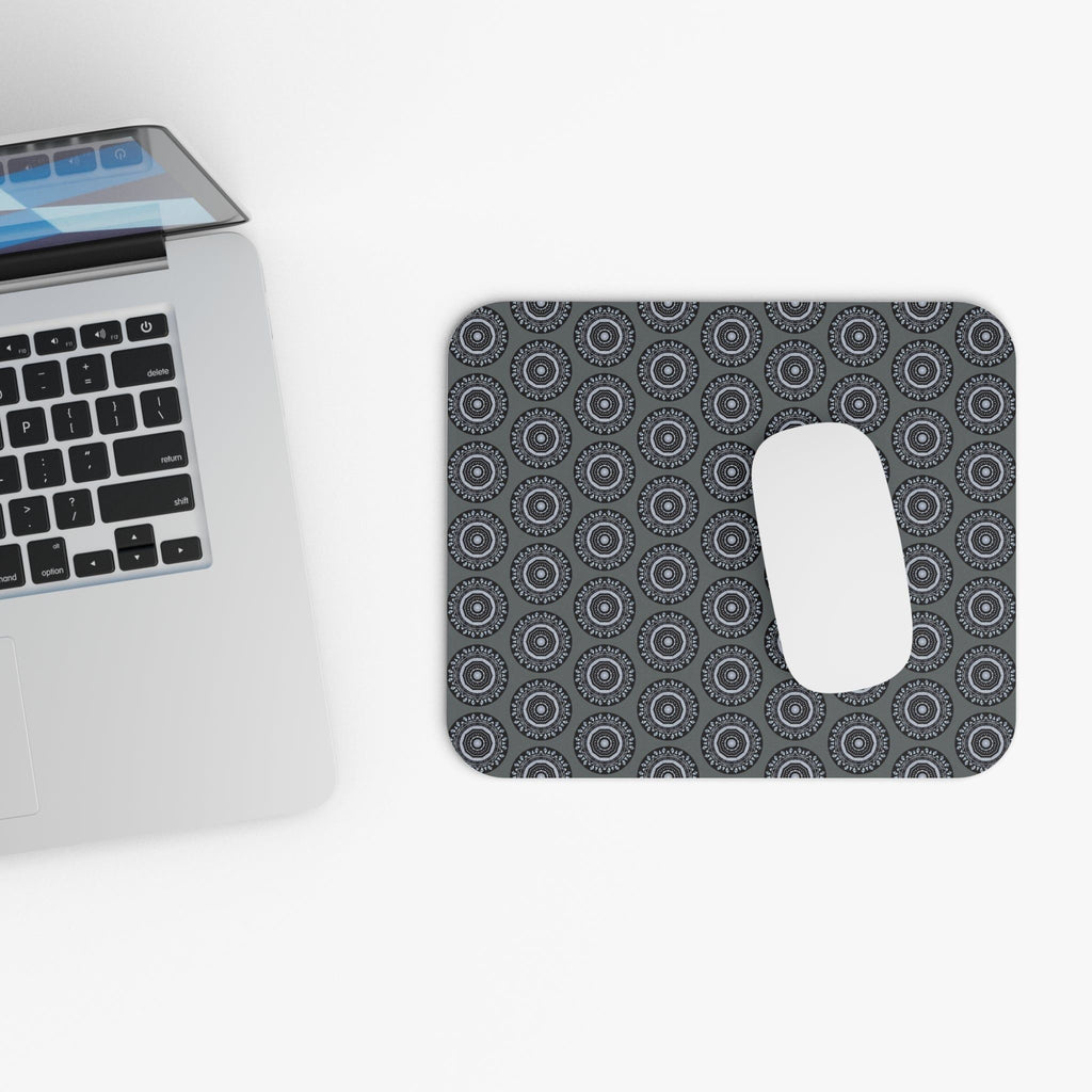 “MAYA” Rectangular Mouse Pad (Dark Grey)