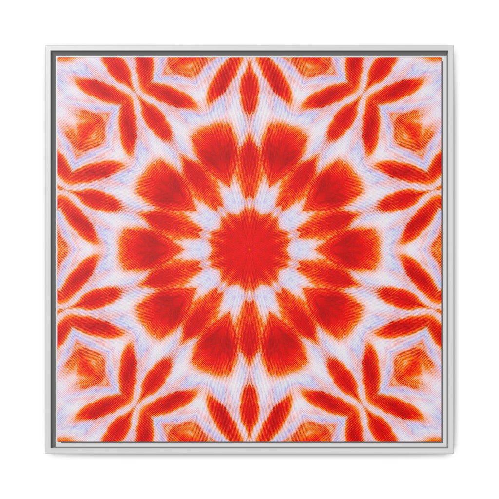 "SACRAL" Cymatic Framed Matte Canvas