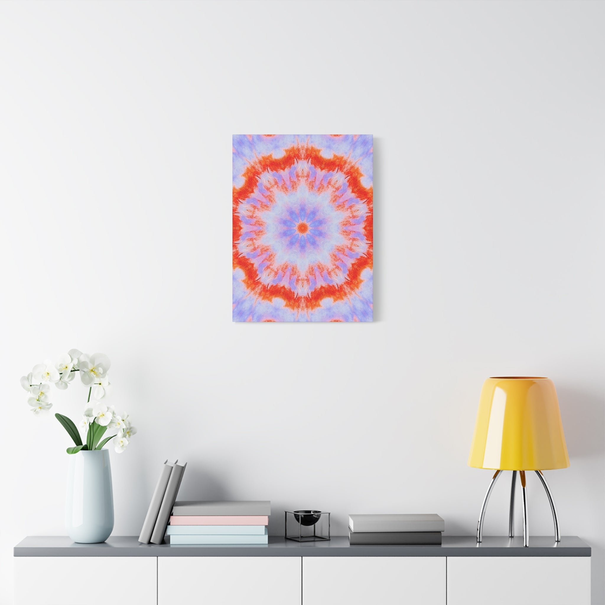 "NEBU" Cymatic Canvas Art Print - Stretched Matte 1.25"
