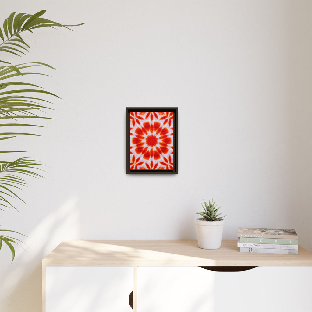"SACRAL" Cymatic Framed Matte Canvas