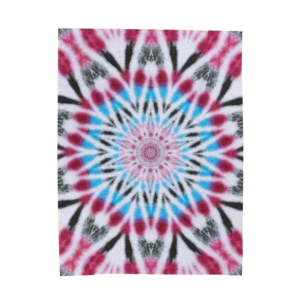 “HYP3R” Cymatic Velveteen Plush Blanket