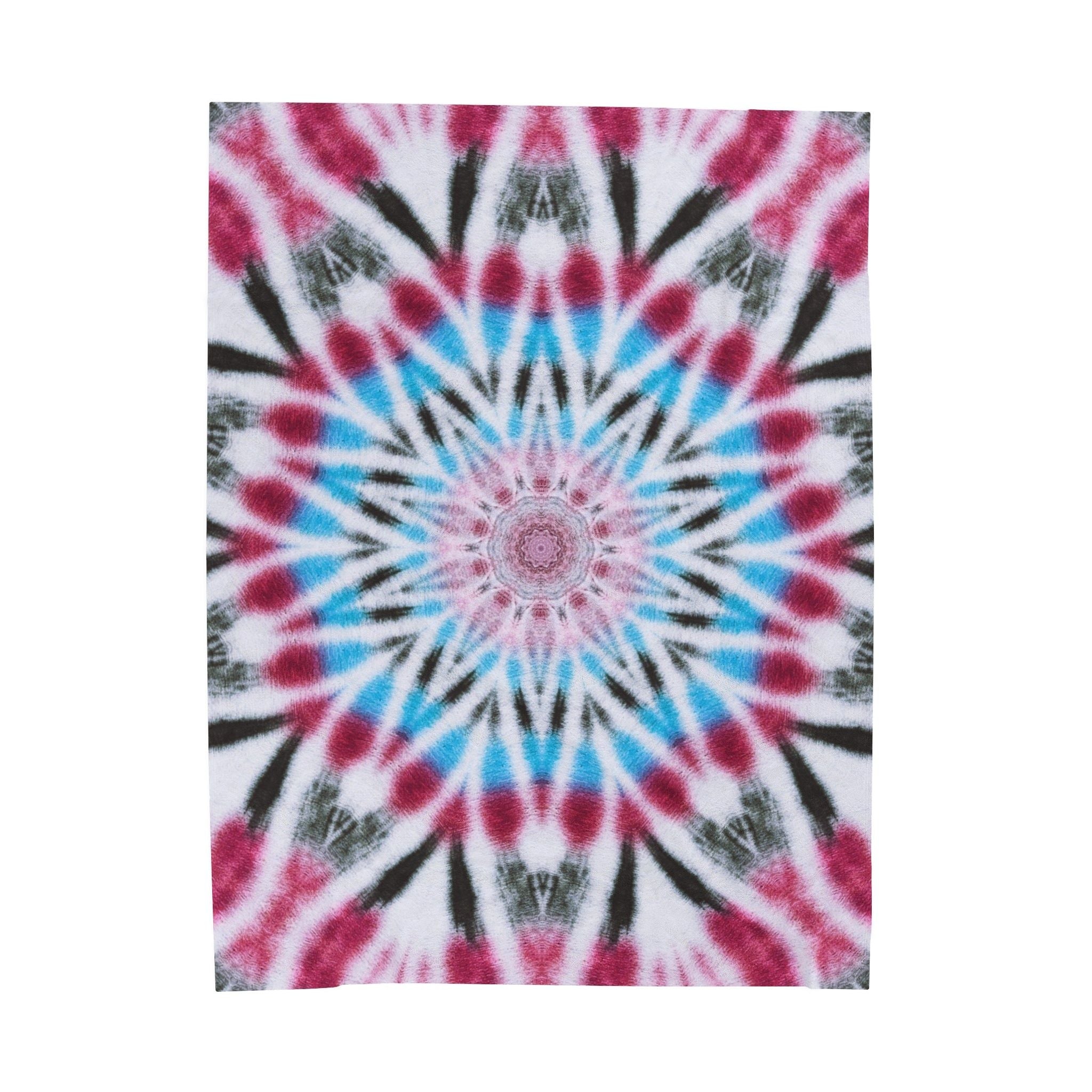 “HYP3R” Cymatic Velveteen Plush Blanket