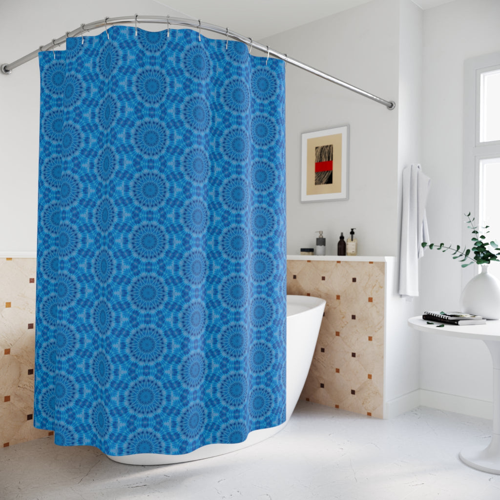 "AVIAN" Cymatic Print Shower Curtains