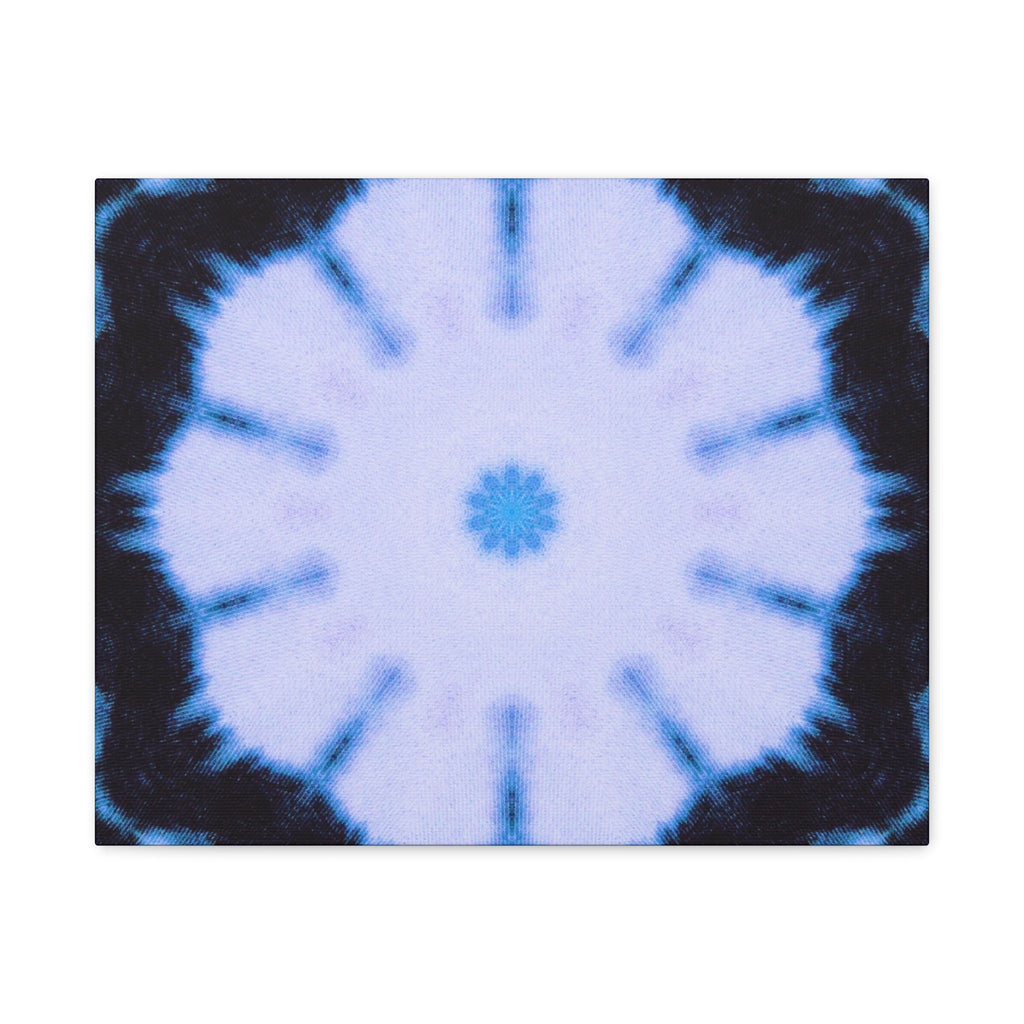 "SNWFLK" Cymatic Canvas Art Print - Stretched Matte 1.25"