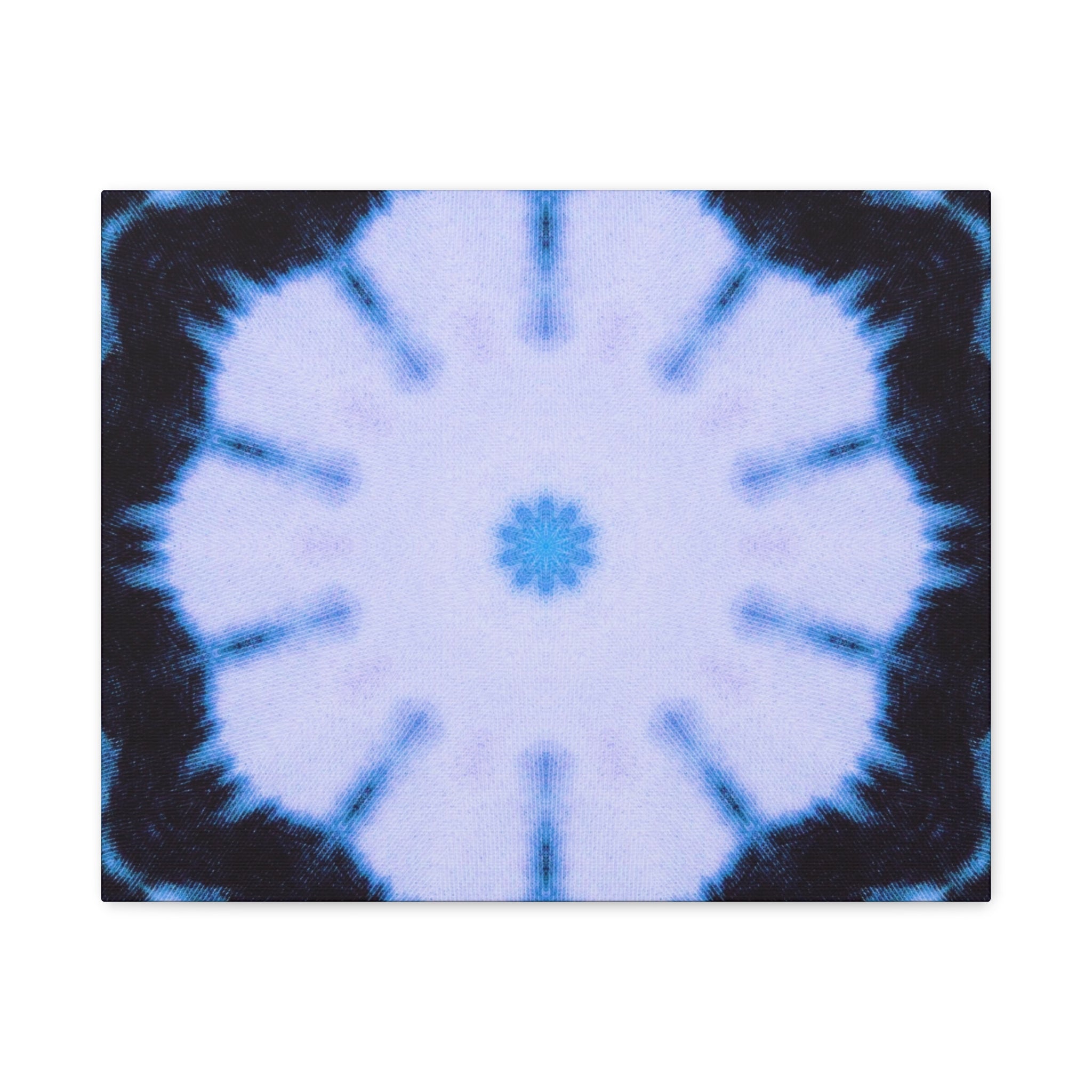 "SNWFLK" Cymatic Canvas Art Print - Stretched Matte 1.25"