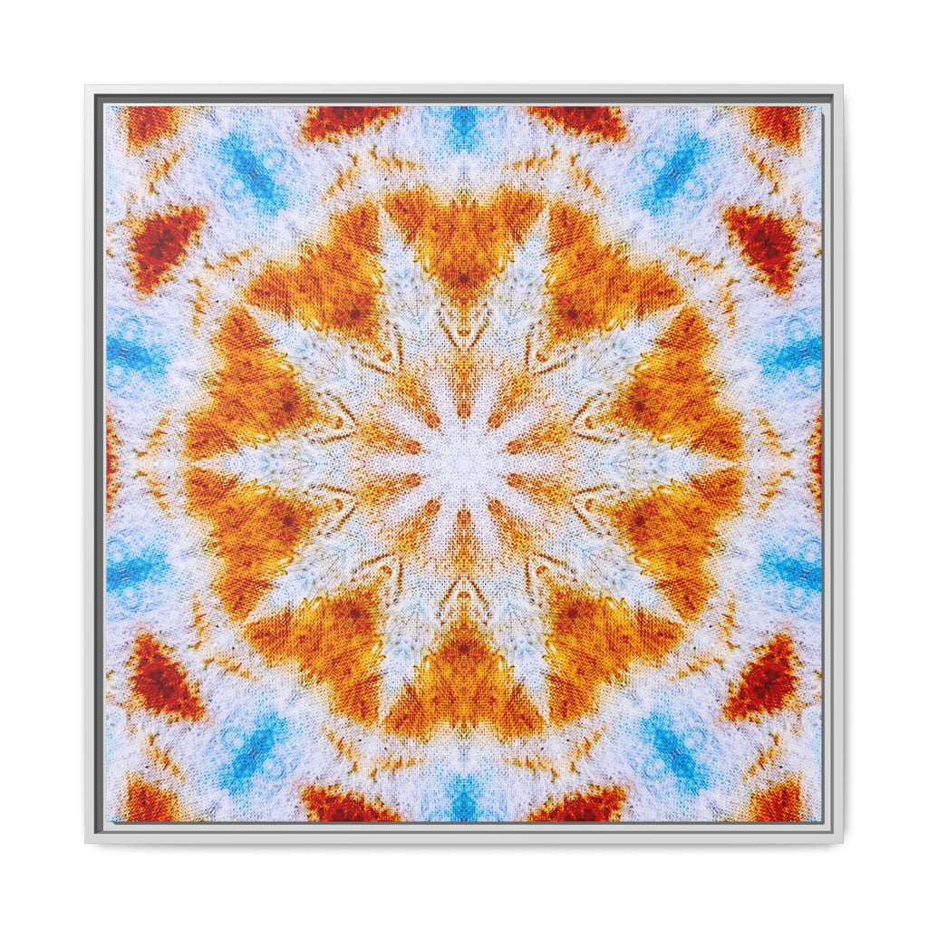 "SOL" Cymatic Framed Matte Canvas