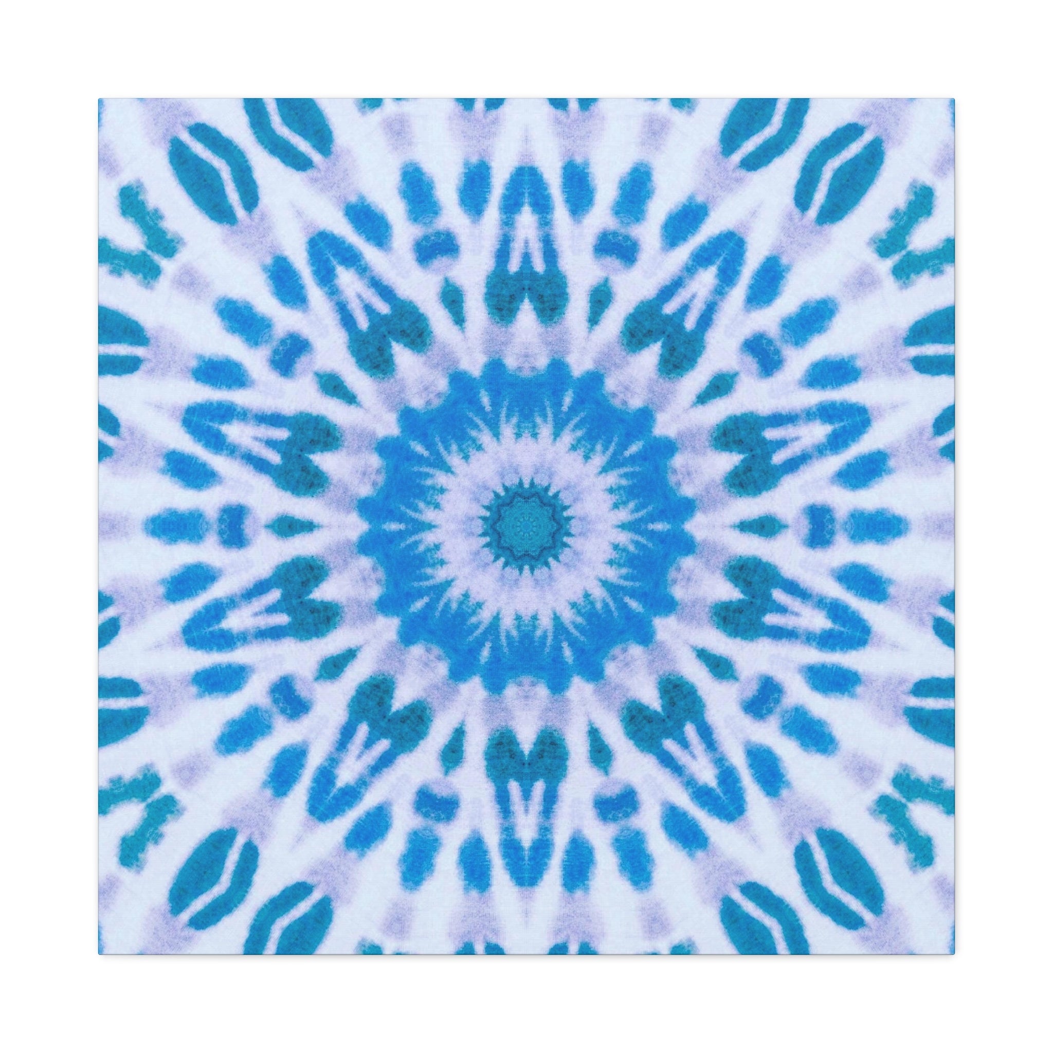 "E-VEIL I" Cymatic Canvas Art Print - Stretched Matte 1.25"