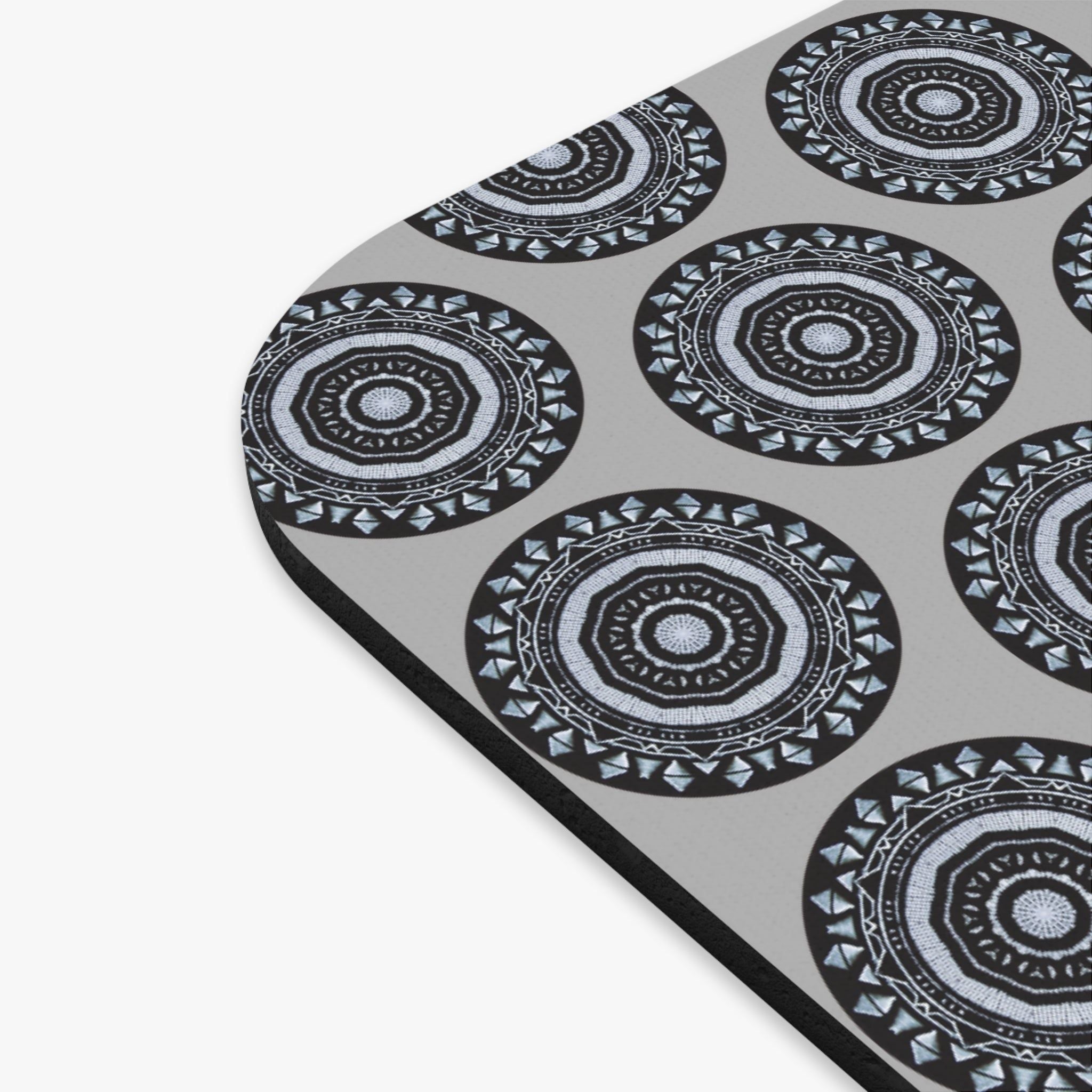 “MAYA” Rectangular Mouse Pad (Light Grey)