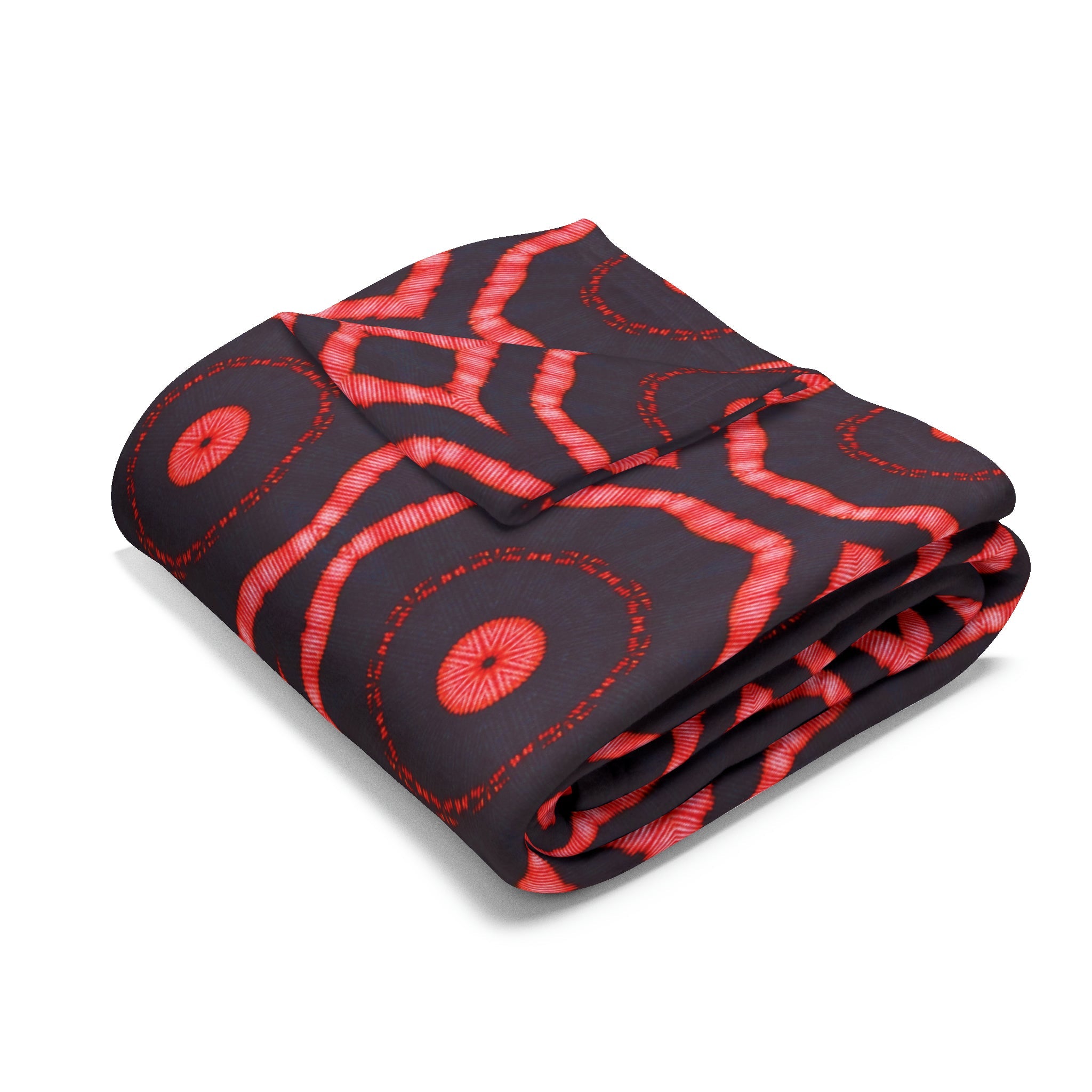 “396” Cymatic AOP Arctic Fleece Blanket