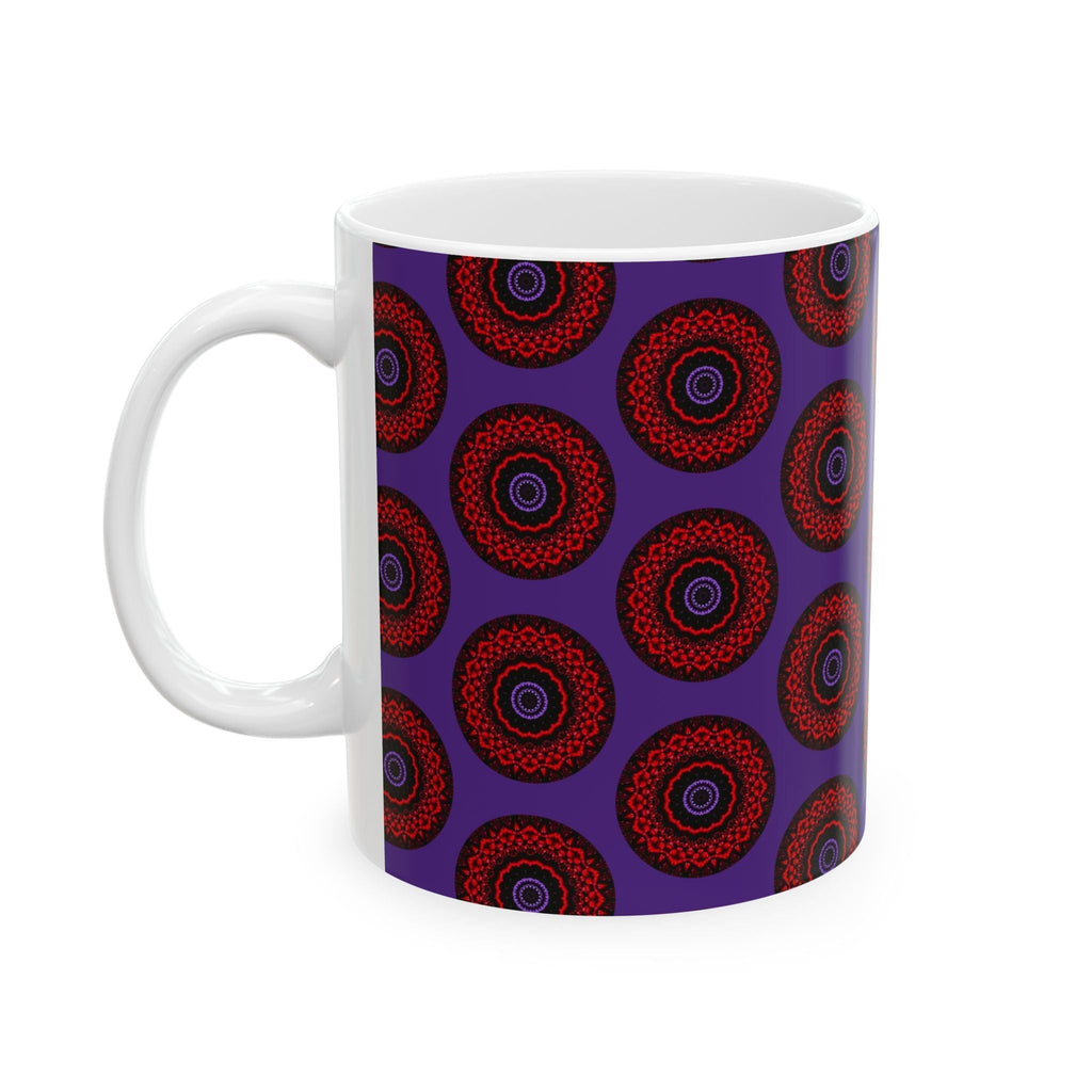 “VESI” Cymatic AOP Ceramic Mug (Purple)