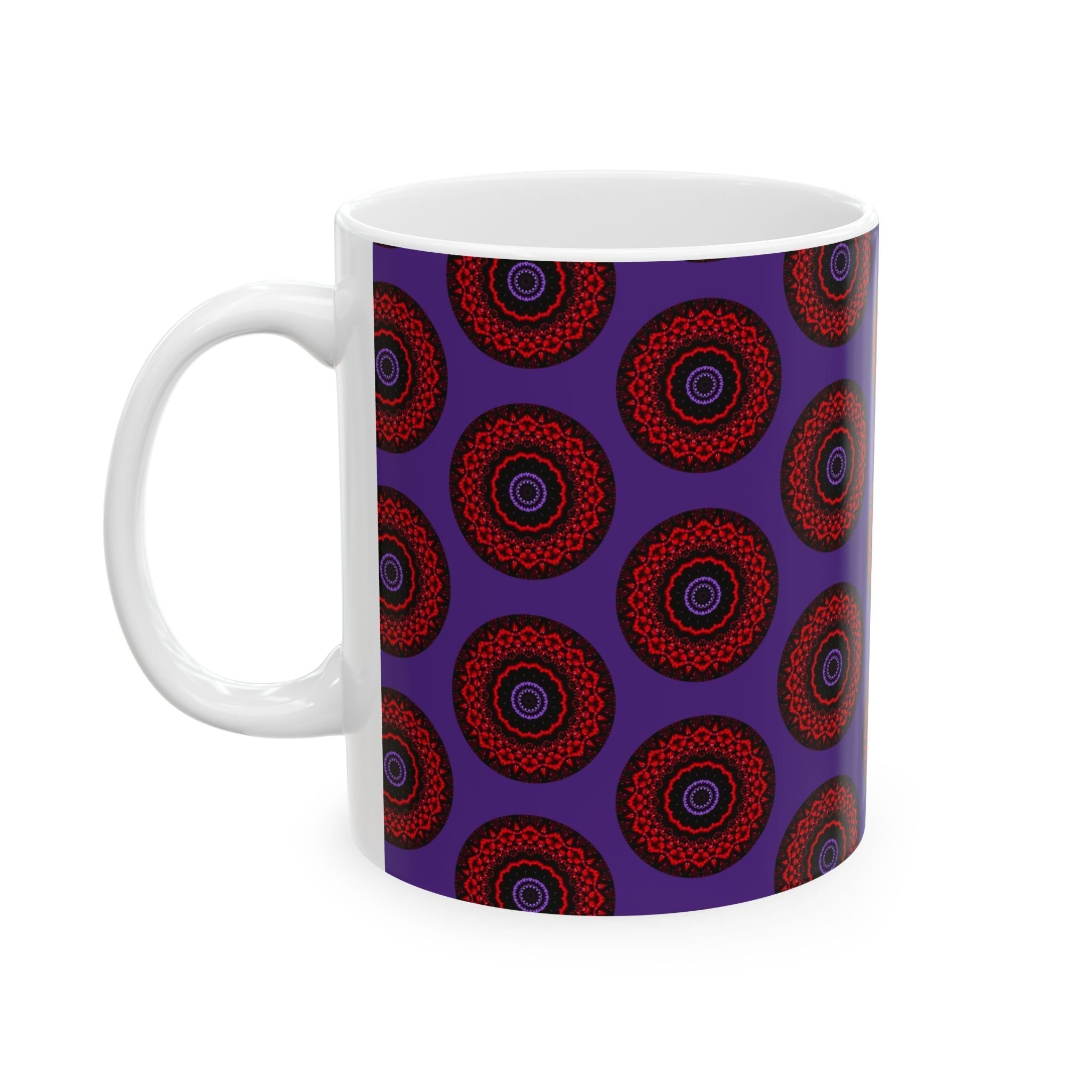 “VESI” Cymatic AOP Ceramic Mug (Purple)