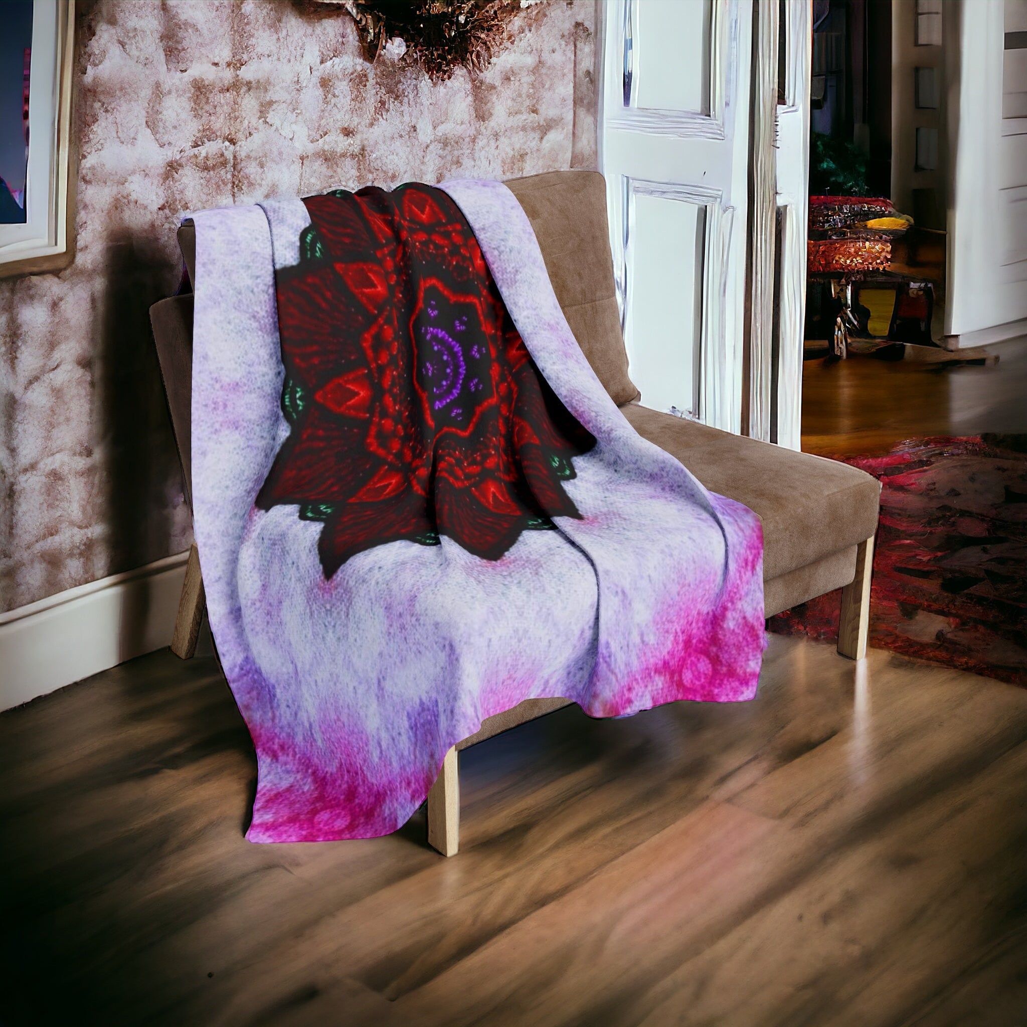 “VESI” Cymatic Arctic Fleece Blanket