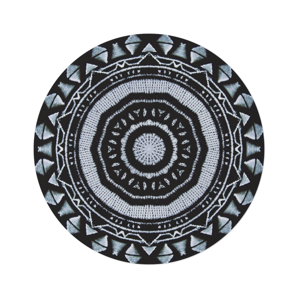 “MAYA” Cymatic Round Rug