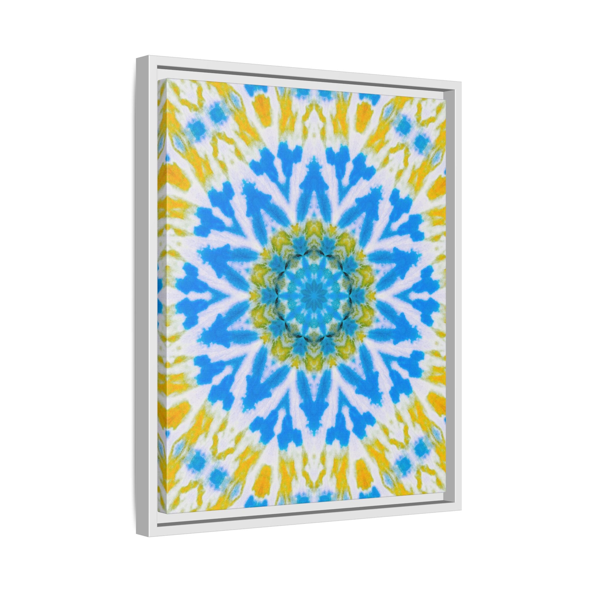 "GETA" Cymatic Framed Matte Canvas