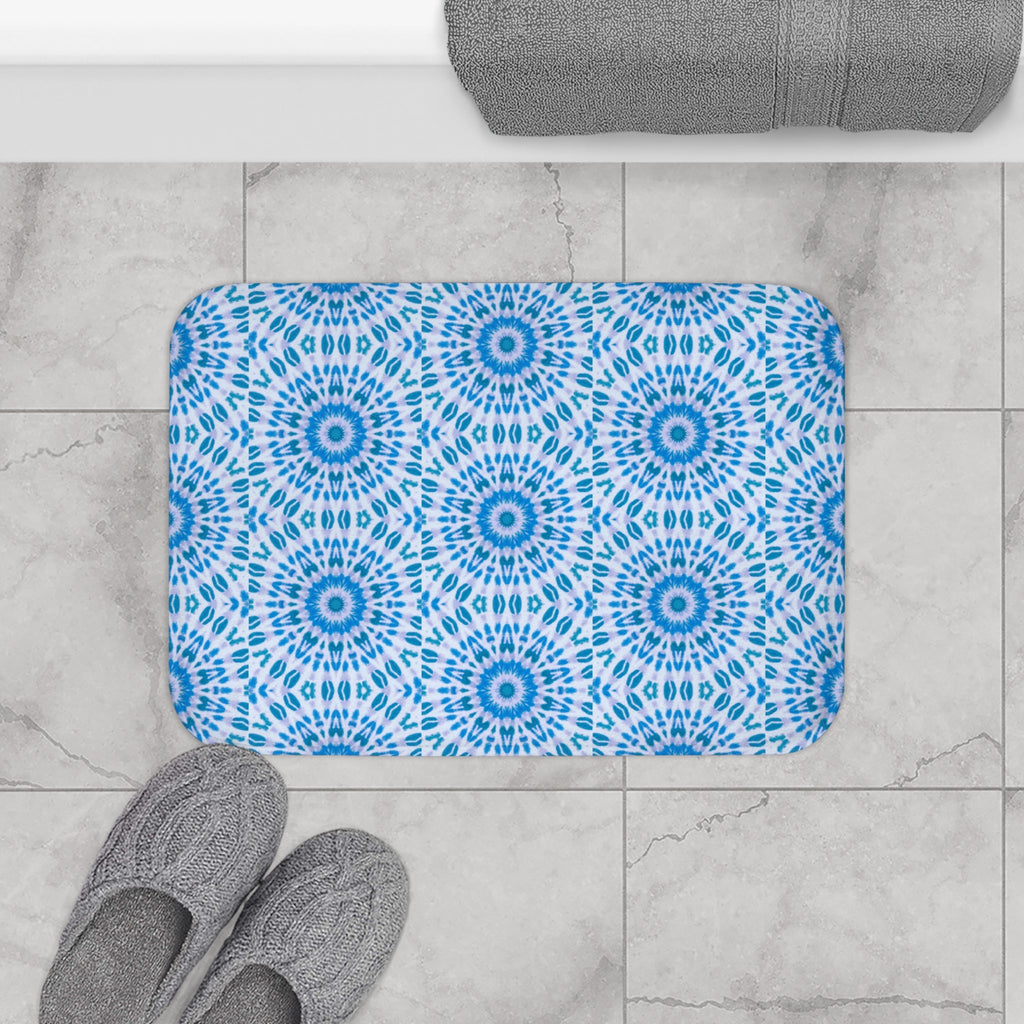 "E-VEIL I" Cymatic Print Bath Mat