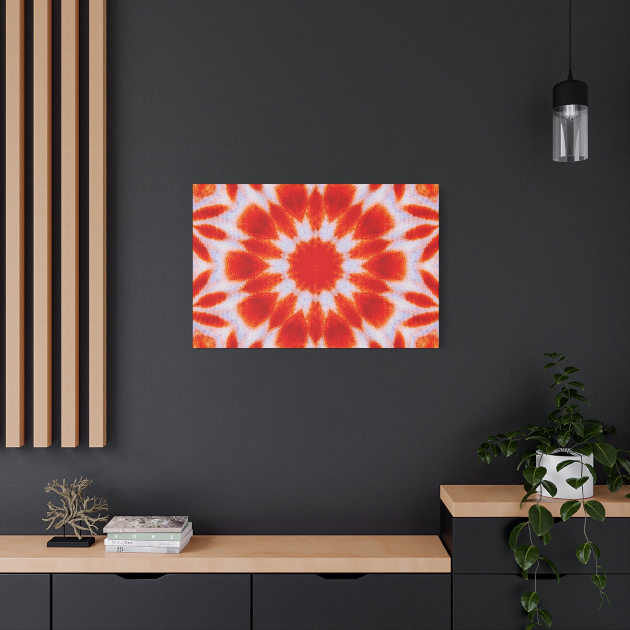 "SACRAL" Cymatic Canvas Art Print - Stretched Matte 1.25" Gallery Wrap