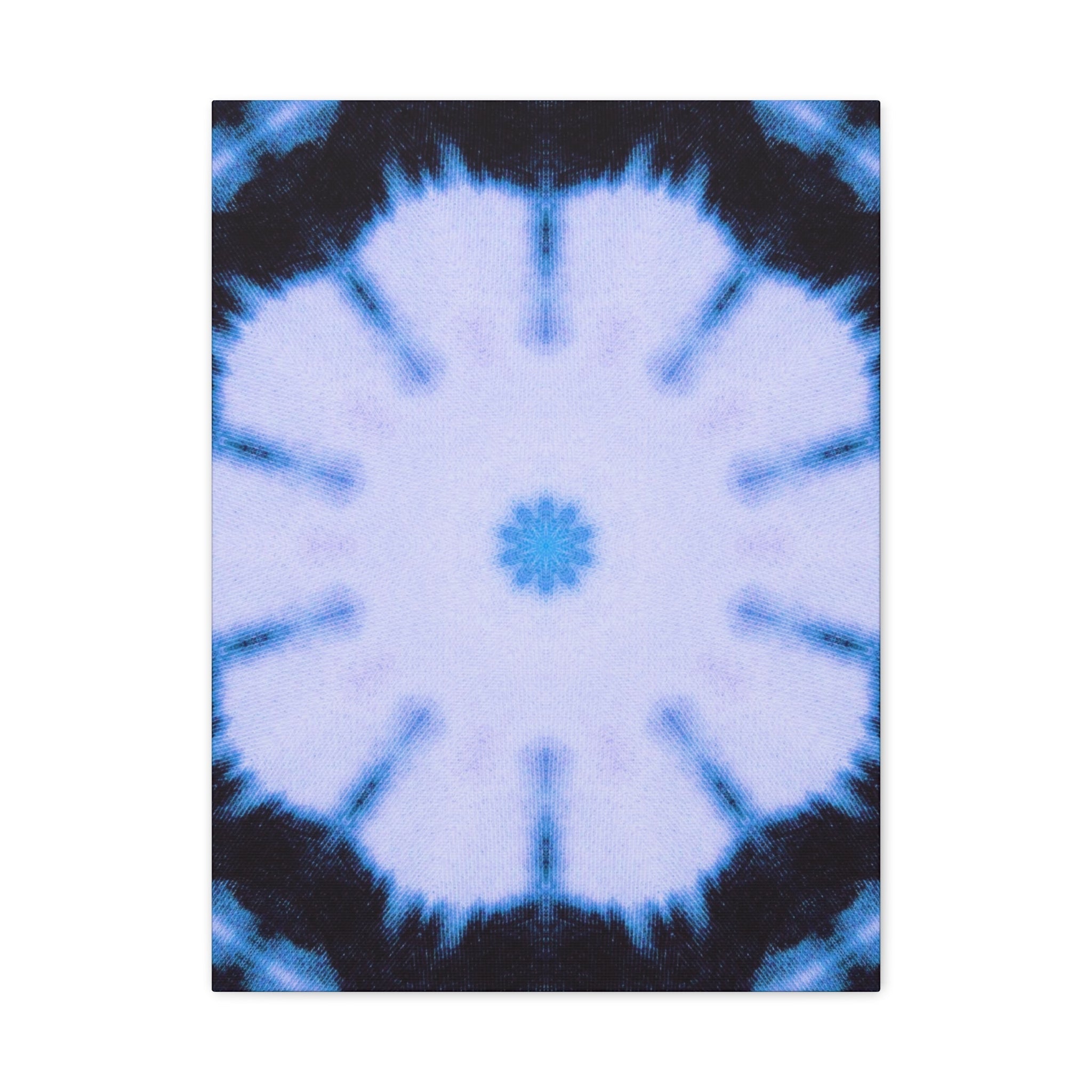 "SNWFLK" Cymatic Canvas Art Print - Stretched Matte 1.25"