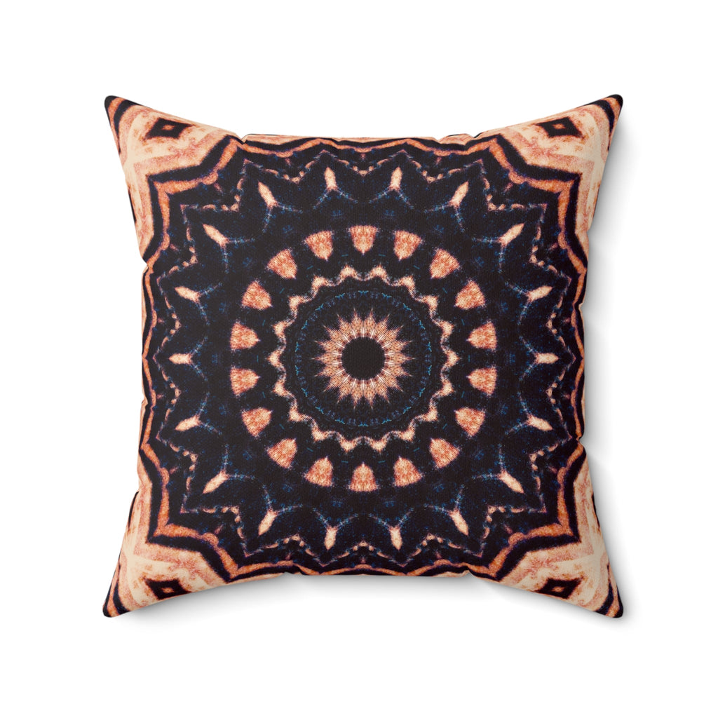 "TRIBAL" Cymatic Print Square Cushion