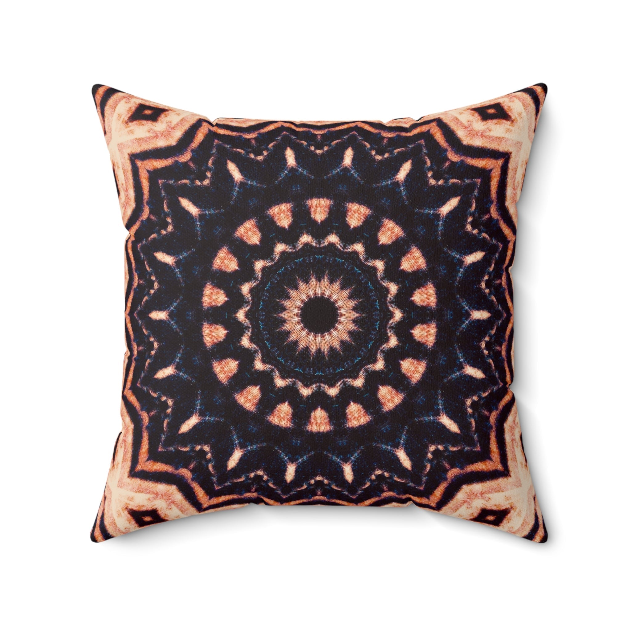 "TRIBAL" Cymatic Print Square Cushion
